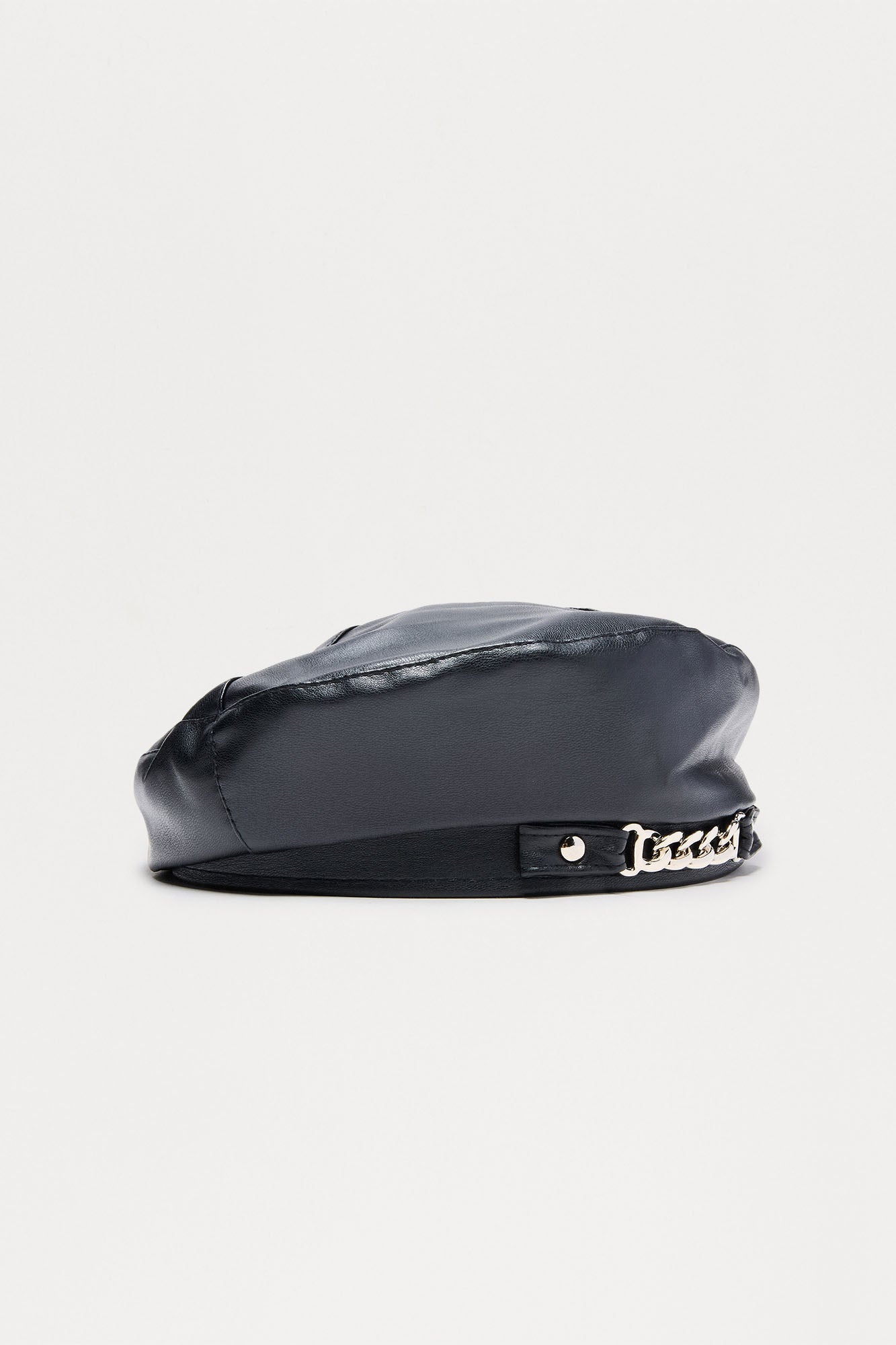 Biker Babe Beret - Black