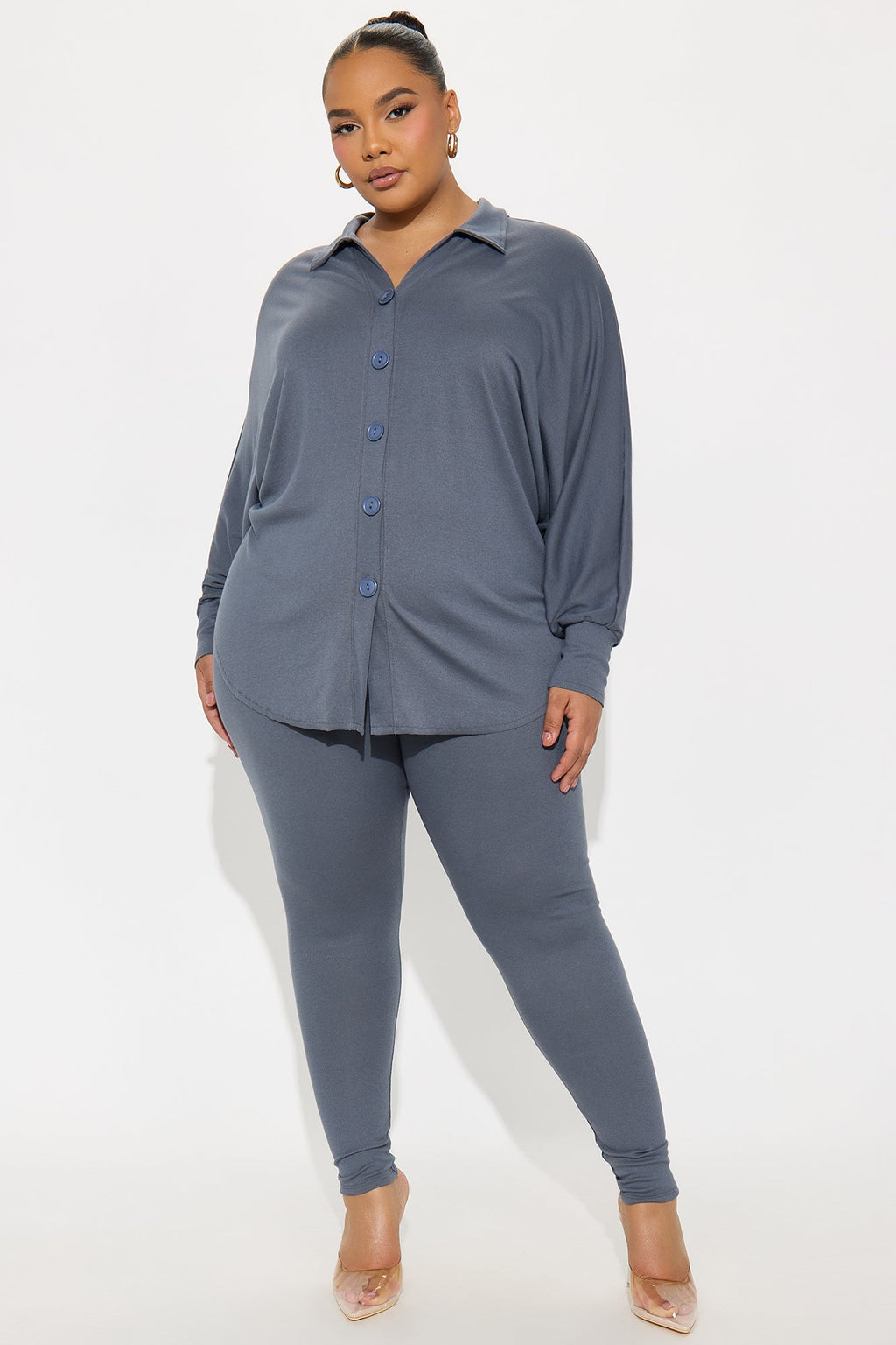Zoe Everyday Legging Set - Grey