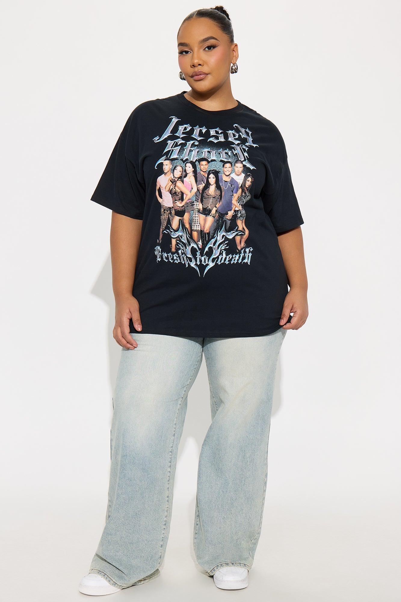 Jersey Shore Fresh To Death Tee - Black