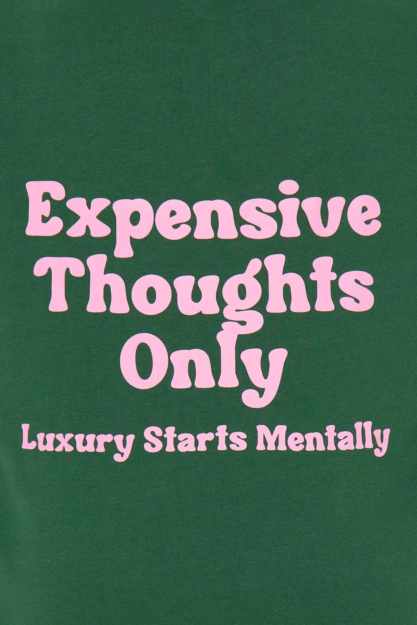 Expensive Thoughts Only Pant Set - Hunter 
