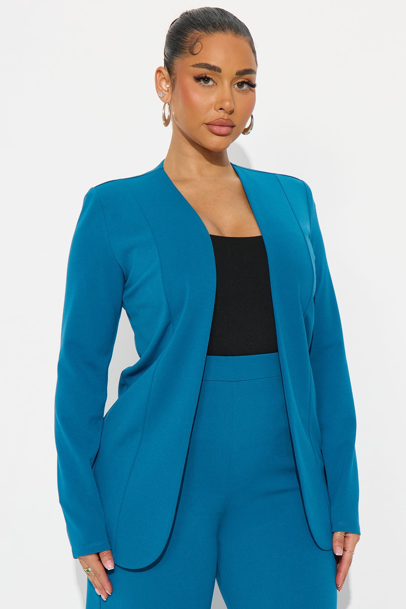Payin' It Forward Wide Leg Pant Set - Teal