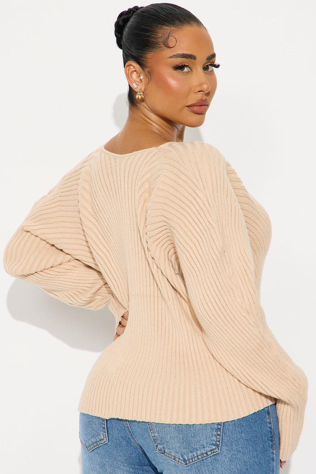 Frances Hardware Sweater - Ivory