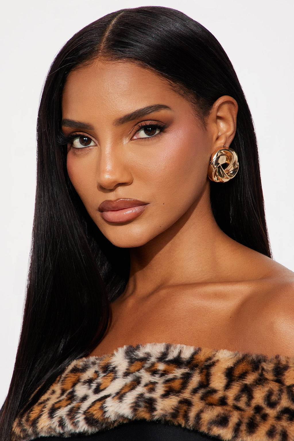Interloop Hardware Earrings - Gold