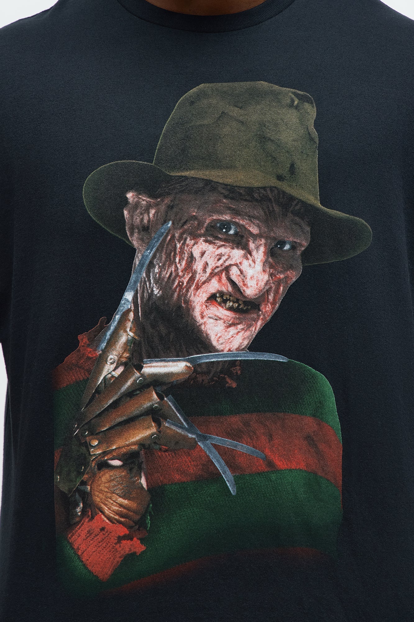 Nightmare On Elm Street Freddy I Am Eternal Short Sleeve Tee - Black