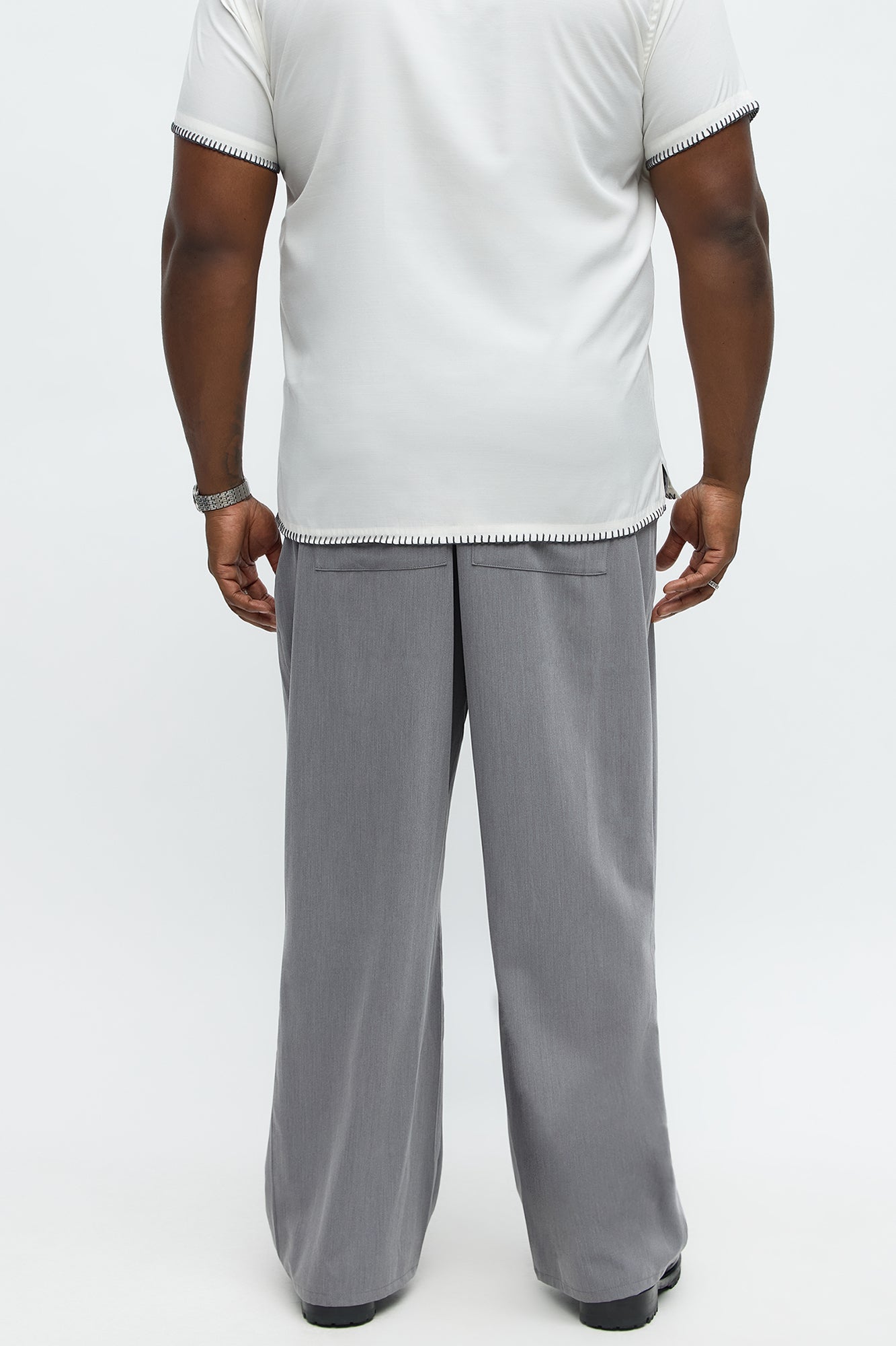 Baggy Erod Ewaist Pant - Grey