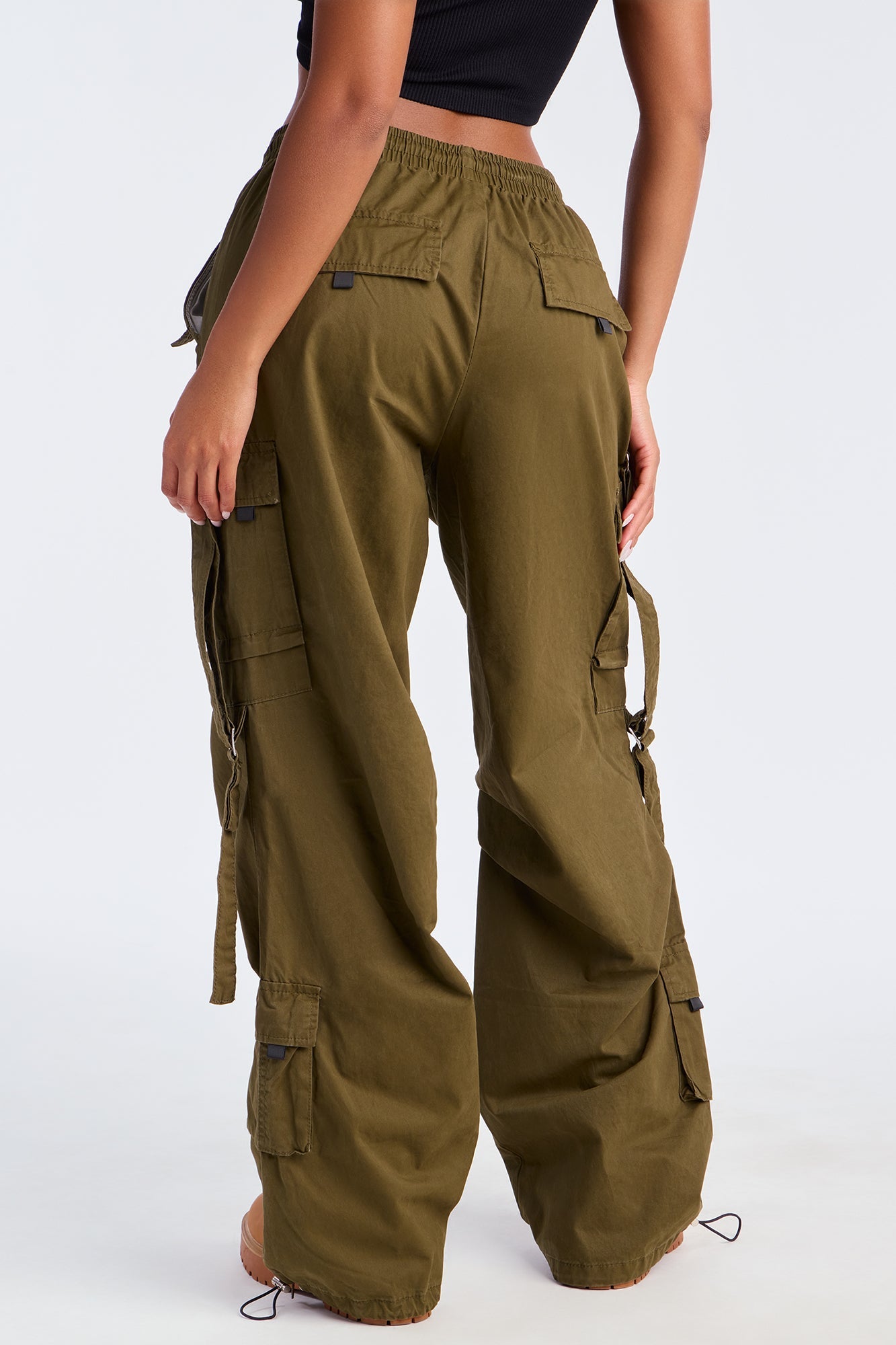 Don't Mess Around Cargo Pant - Military Green