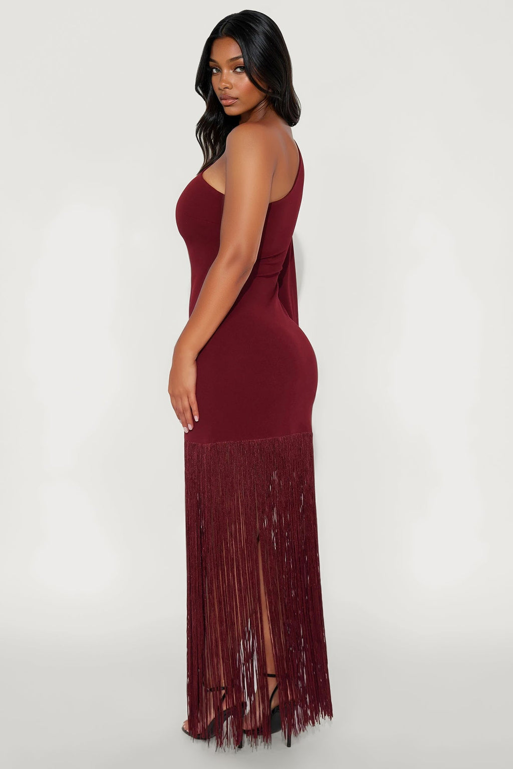 Dare And Swear Maxi Dress - Burgundy 