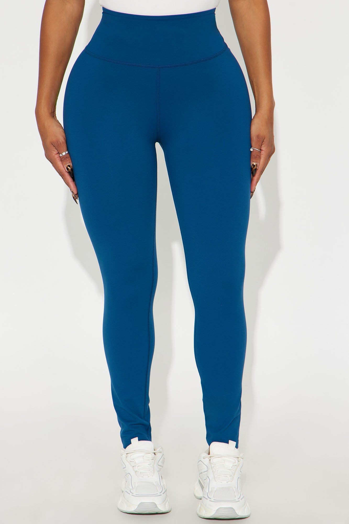 Flex Appeal 7/8 Super Soft Active Legging - Navy