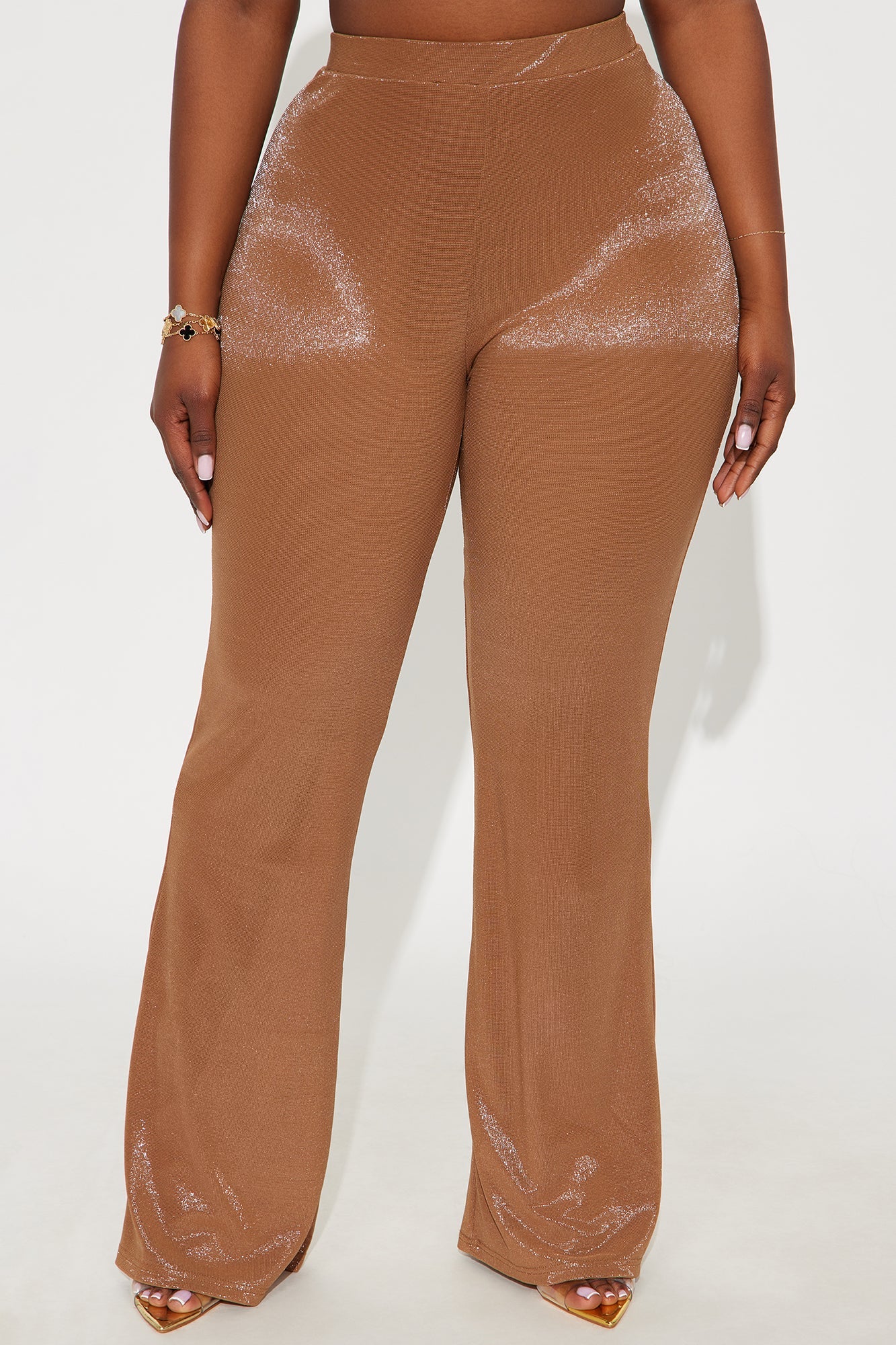 Star Of The Night Shimmer Flare Pant 33″ - Coco