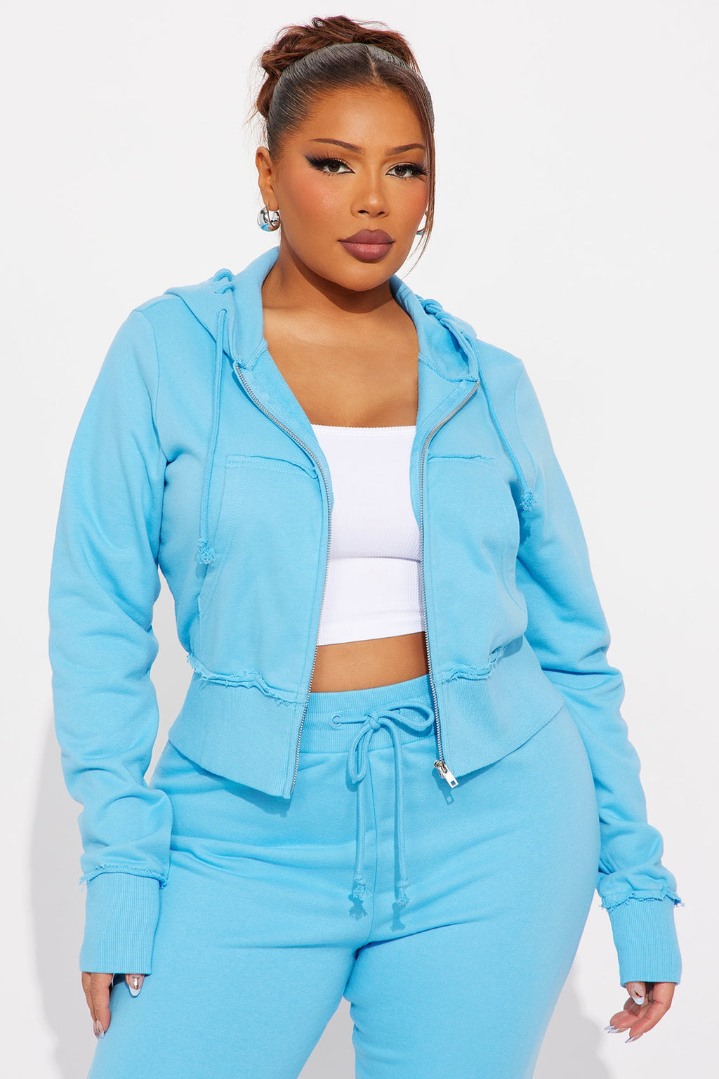 Mellow Moves Pant Set - Blue 