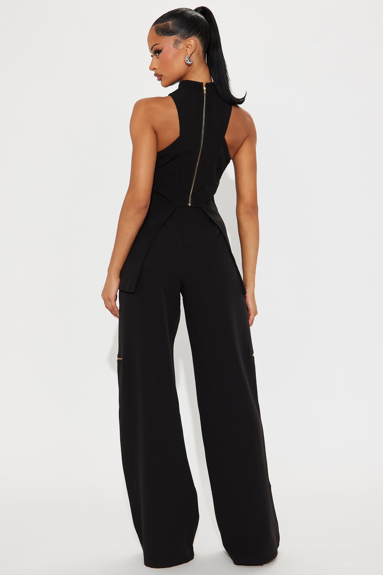 Divine Standard Halter Pant Set - Black 