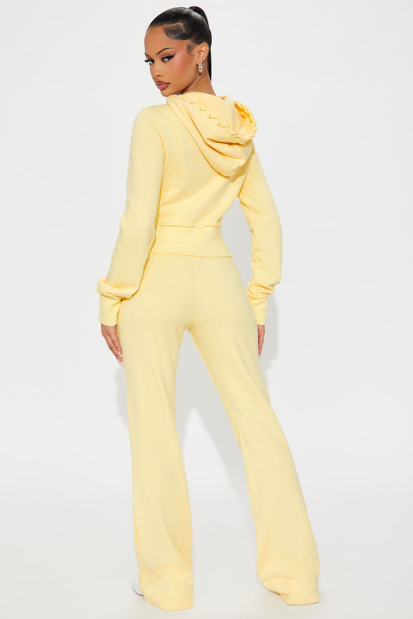 Mellow Moves Pant Set - Yellow 