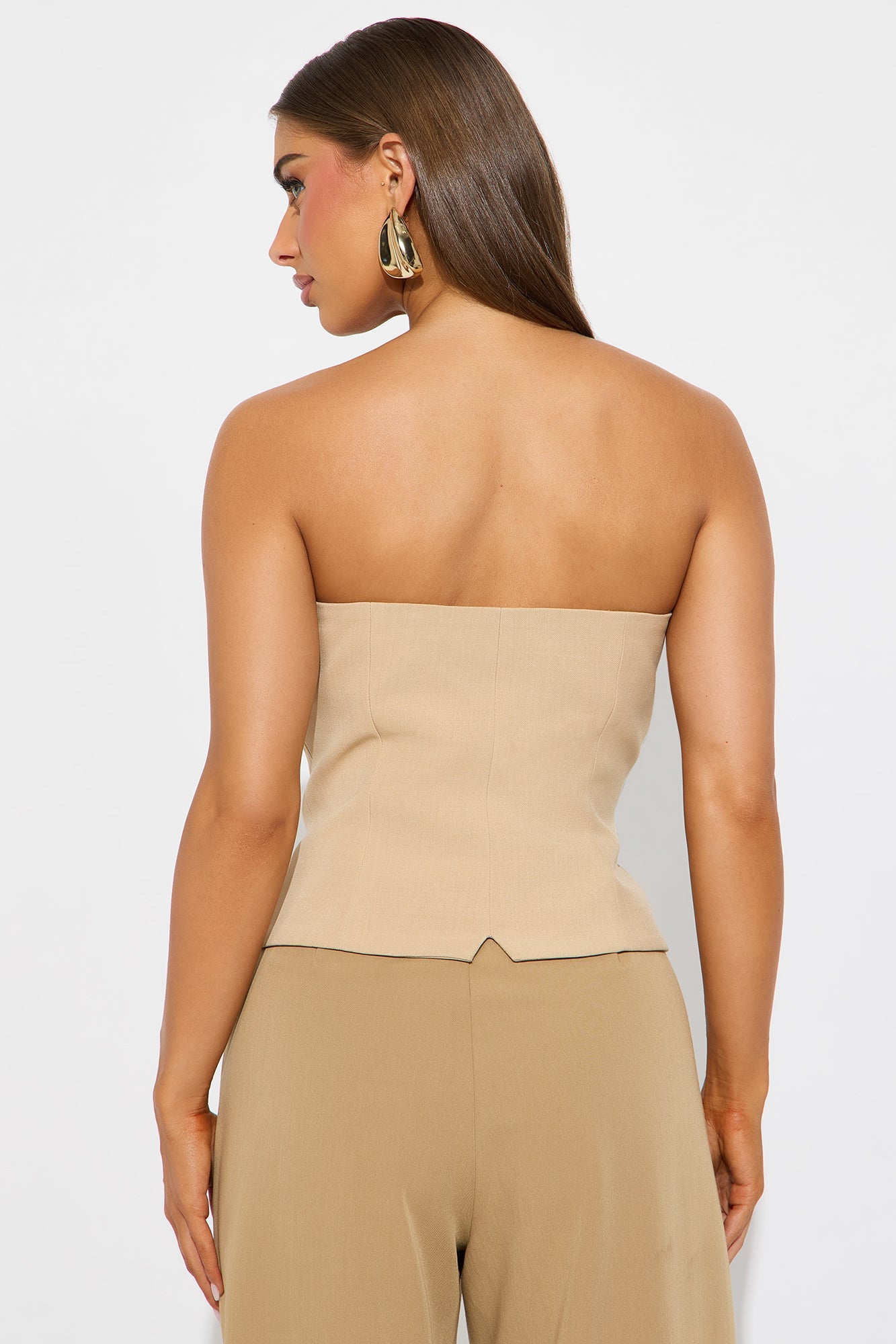 Not On The Checklist Vest Top - Khaki