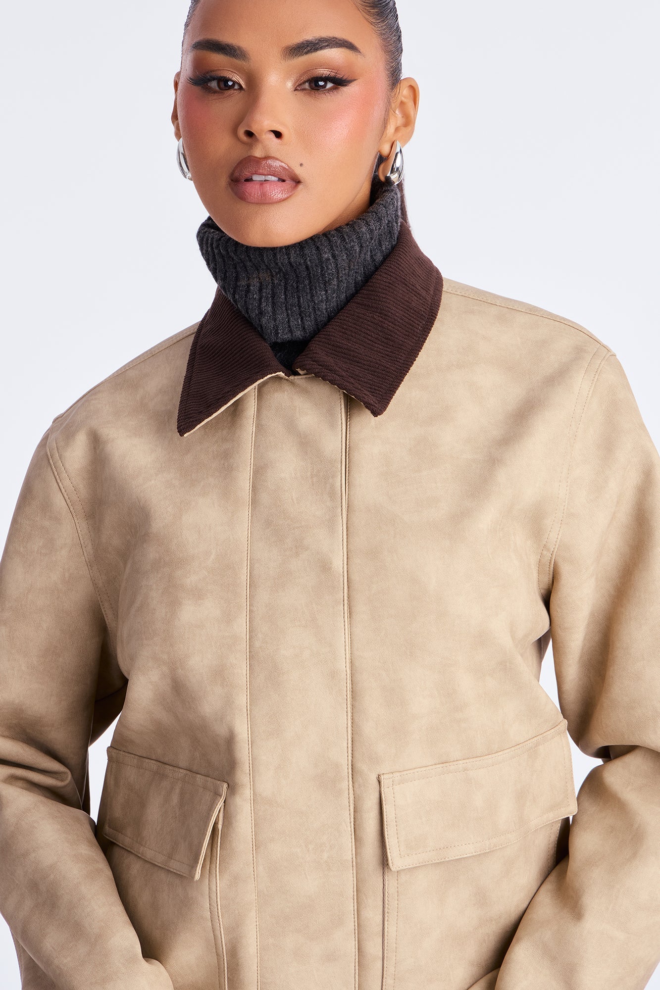 Dakota  Barn Jacket - Khaki
