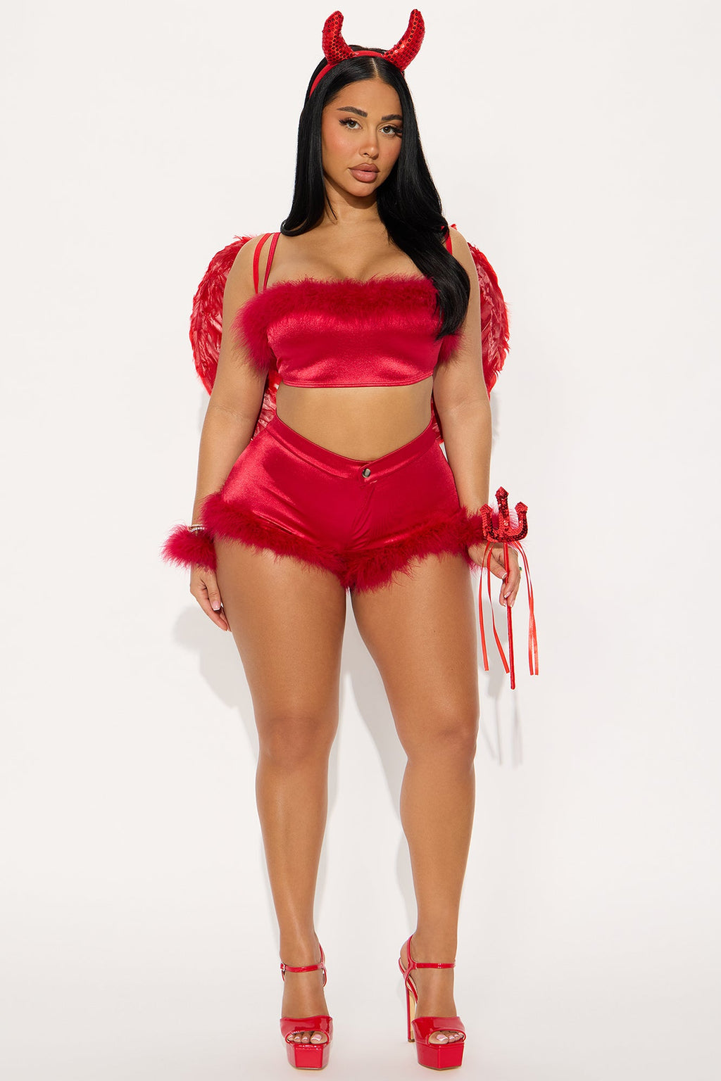 Devillicious 6 Piece Costume Set - Red