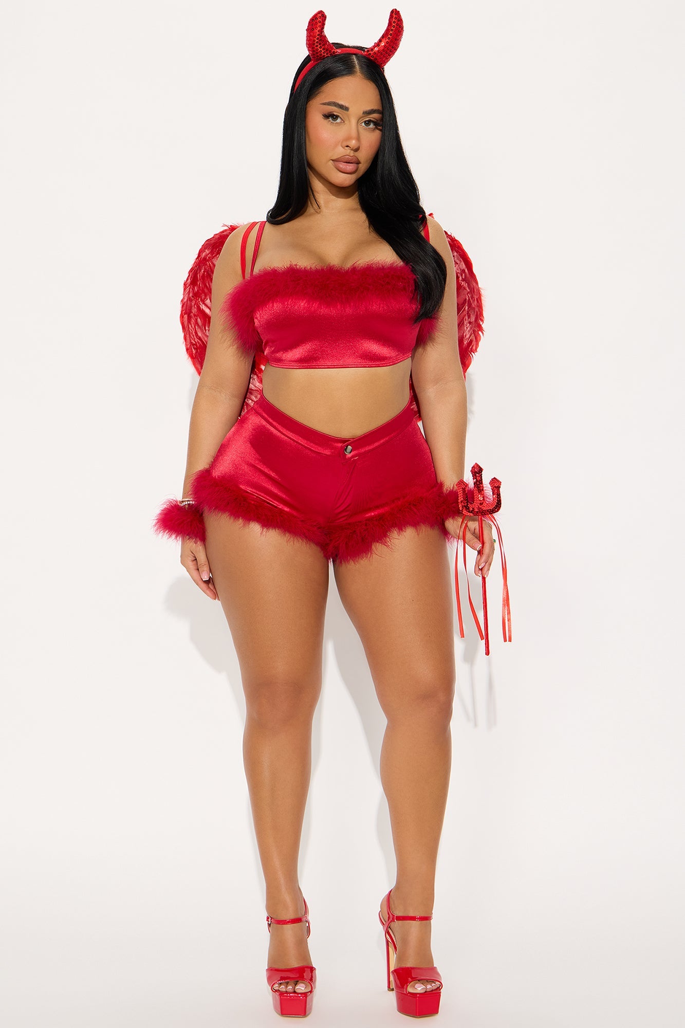 Devillicious 6 Piece Costume Set - Red