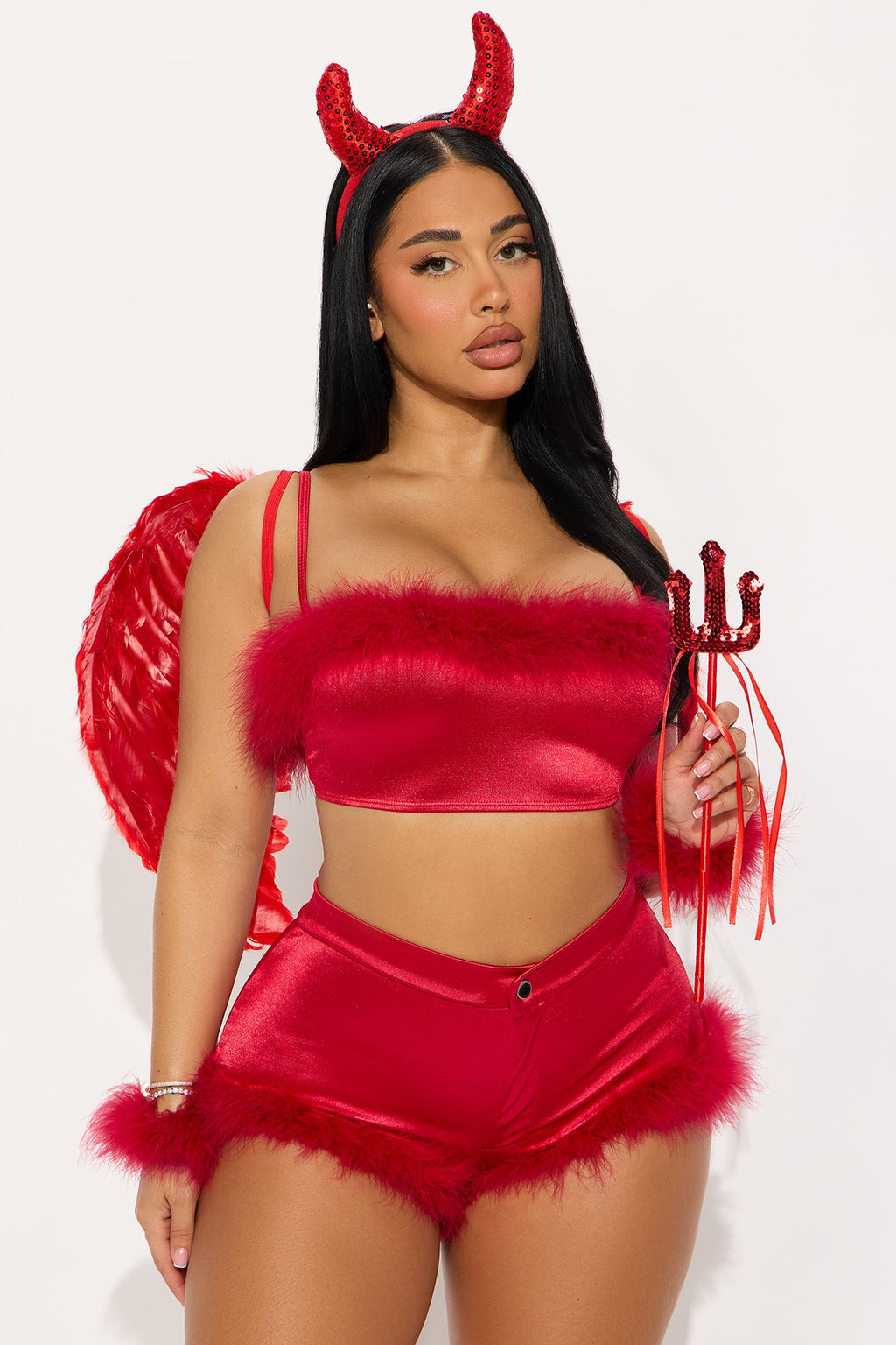 Devillicious 6 Piece Costume Set - Red
