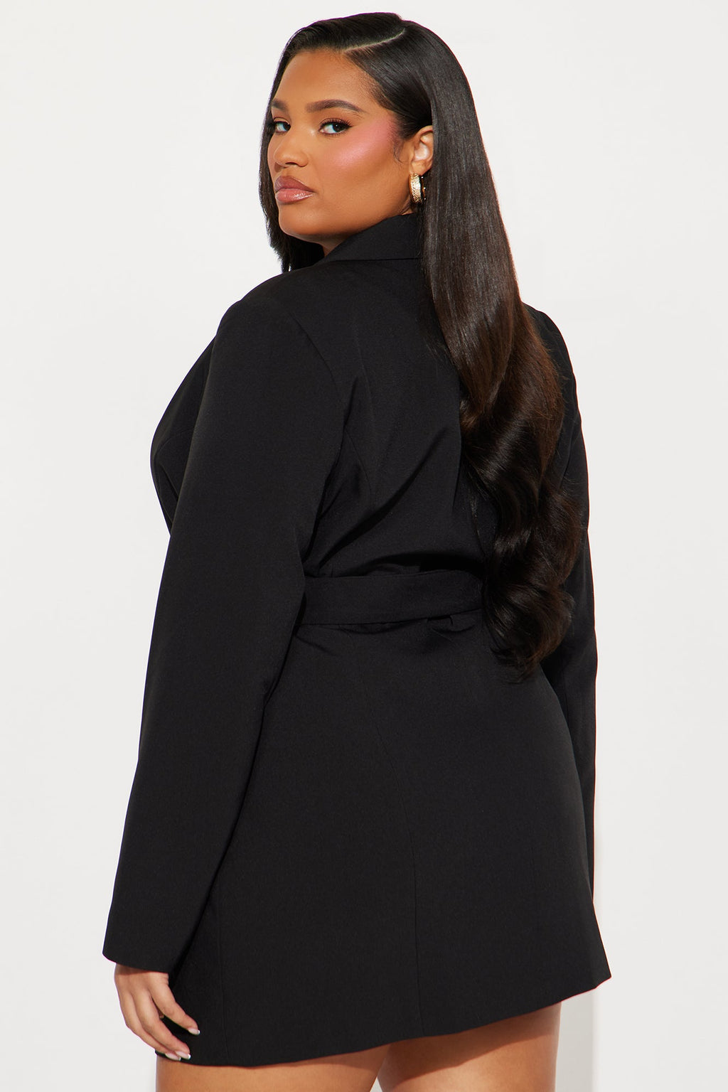 Jury Duty Blazer Mini Dress - Black