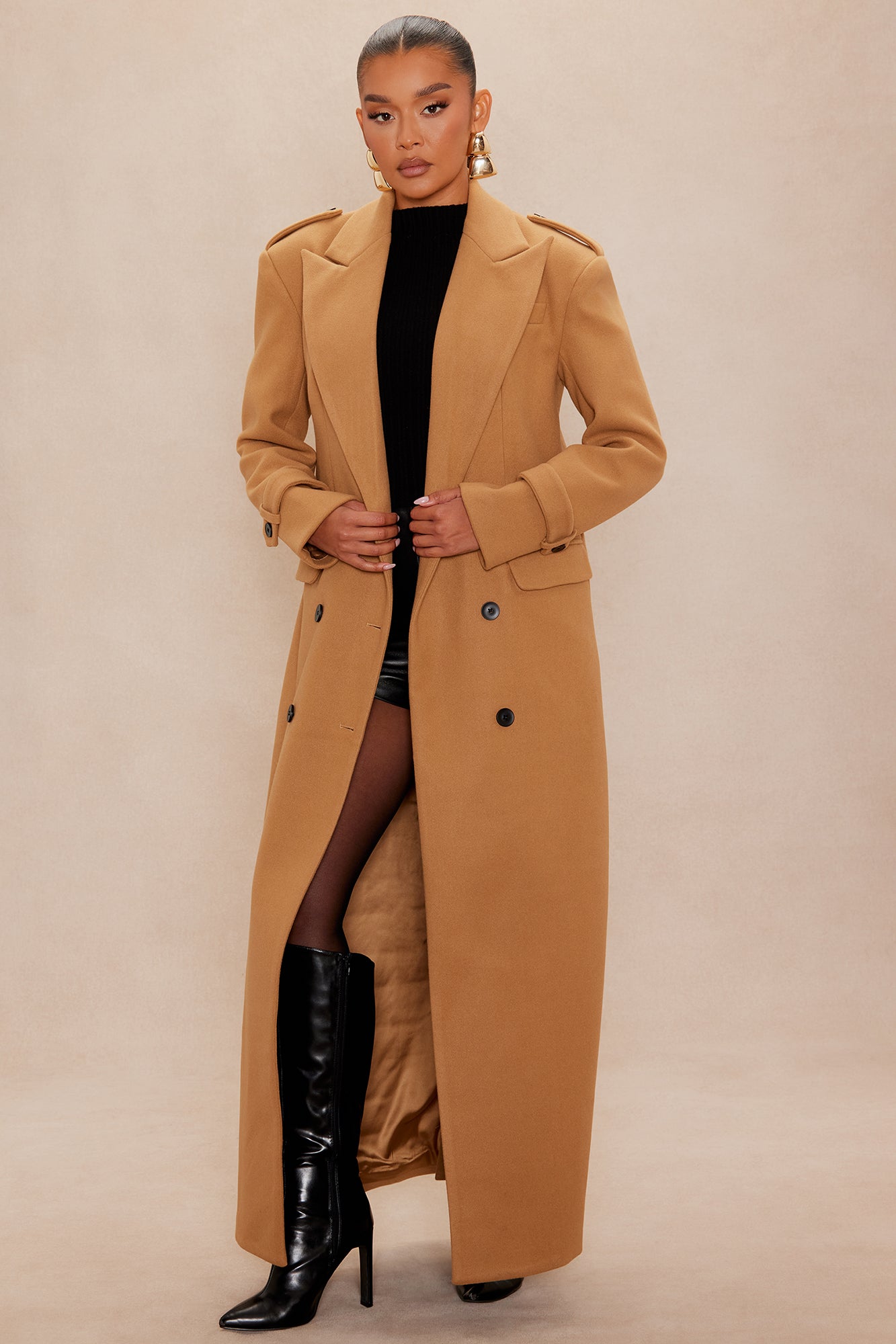 Always Incognito Coat - Camel