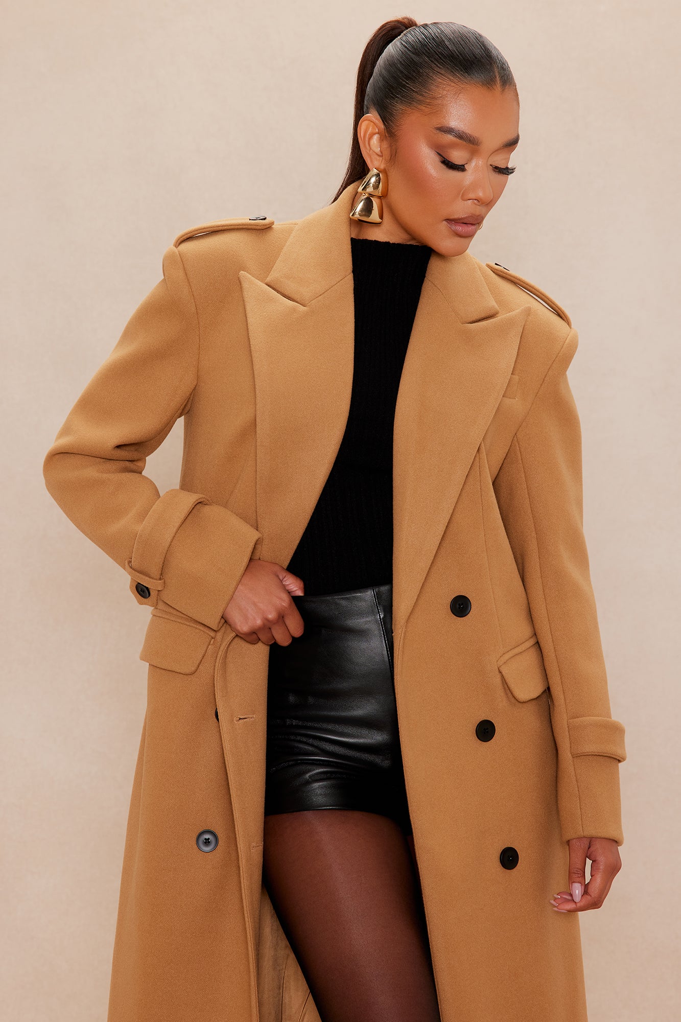 Always Incognito Coat - Camel
