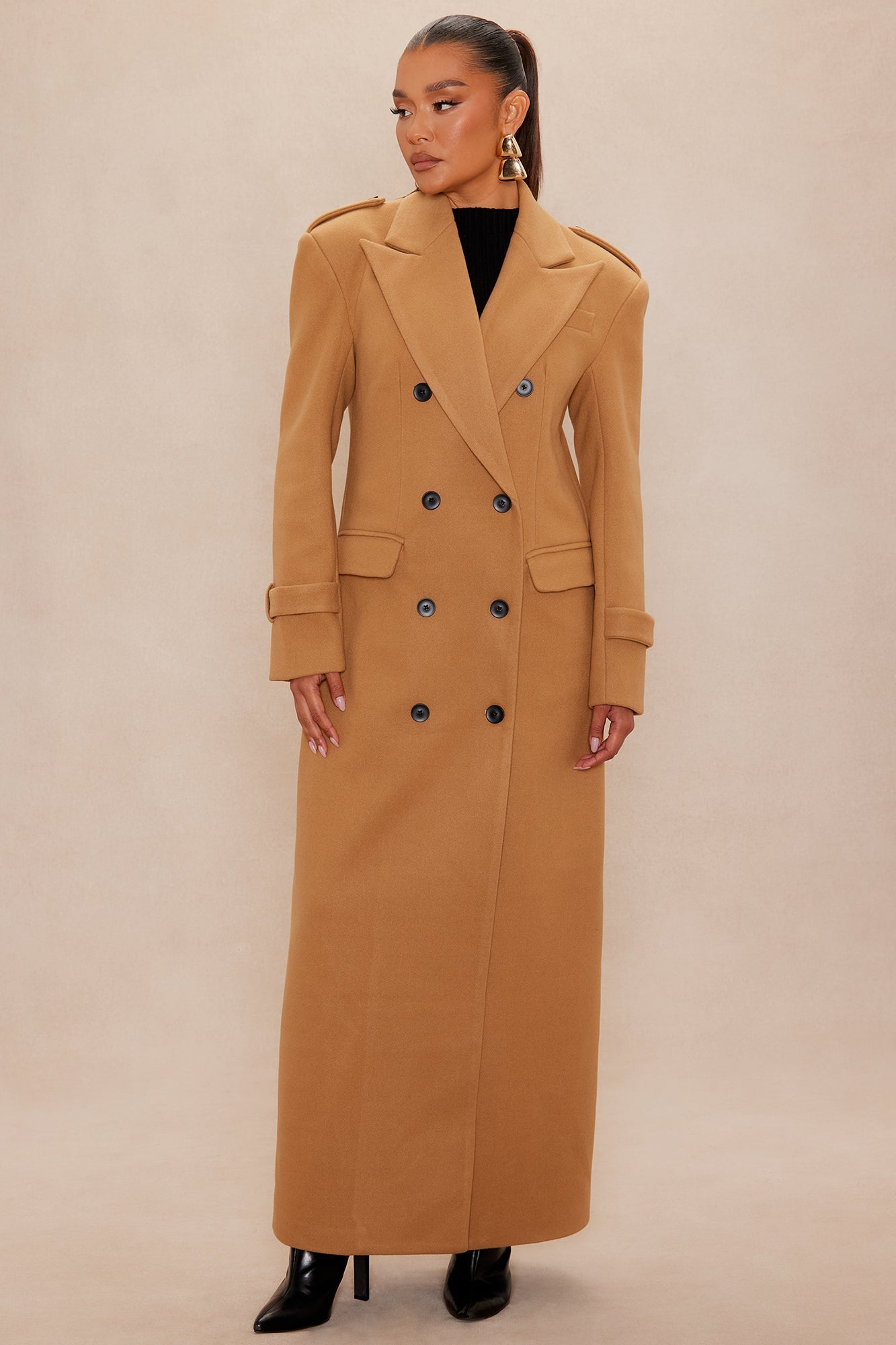 Always Incognito Coat - Camel