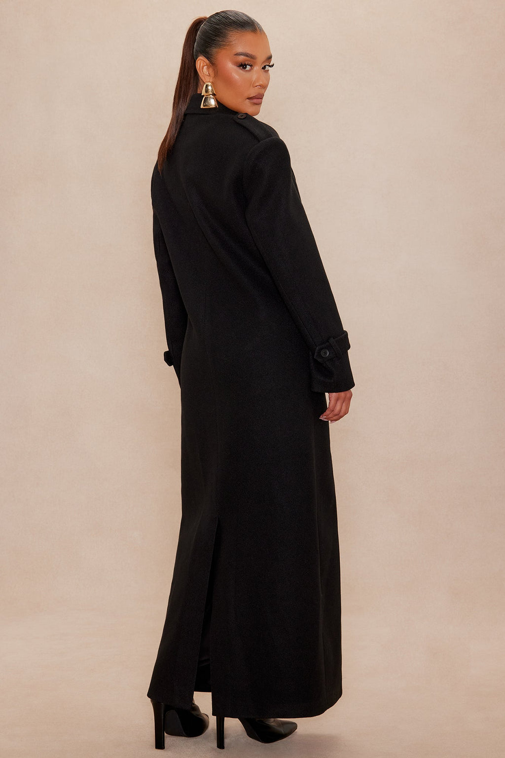 Always Incognito Coat - Black