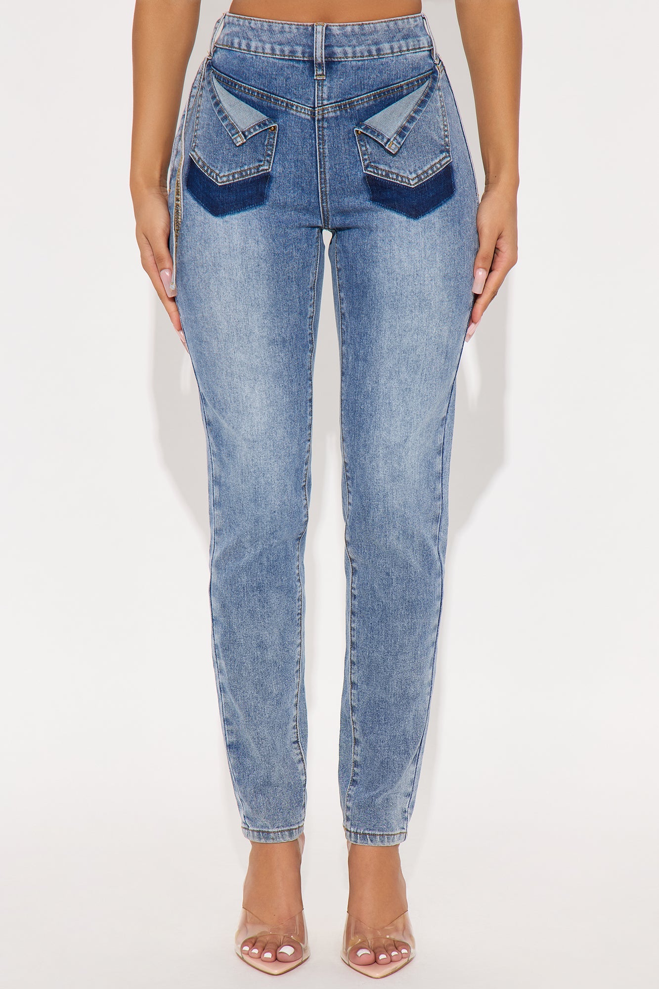 Polar Opposites Stretch Skinny Jean - Medium Wash