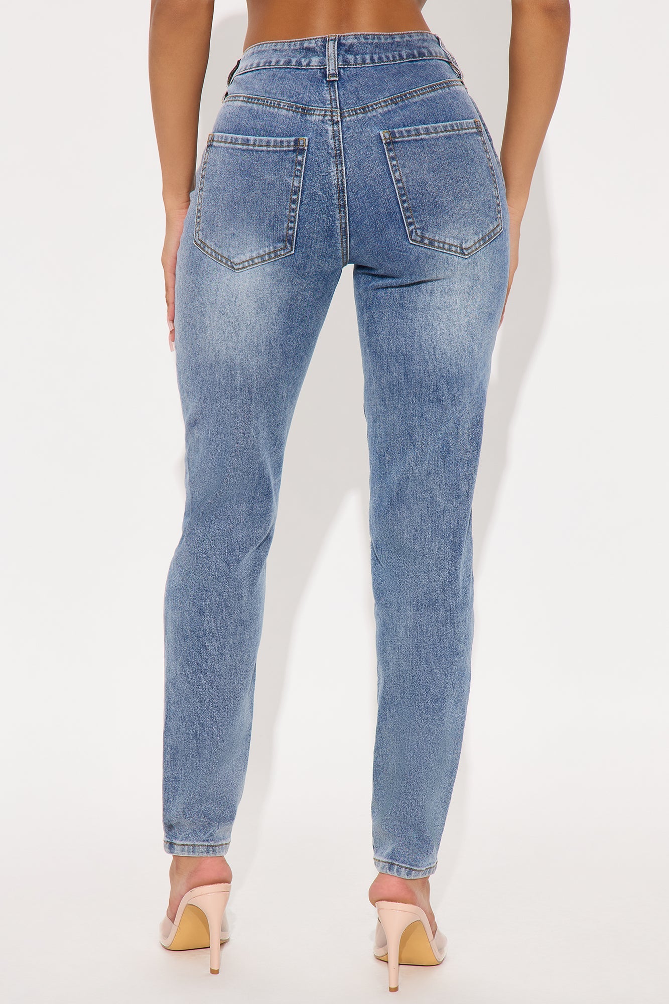 Polar Opposites Stretch Skinny Jean - Medium Wash
