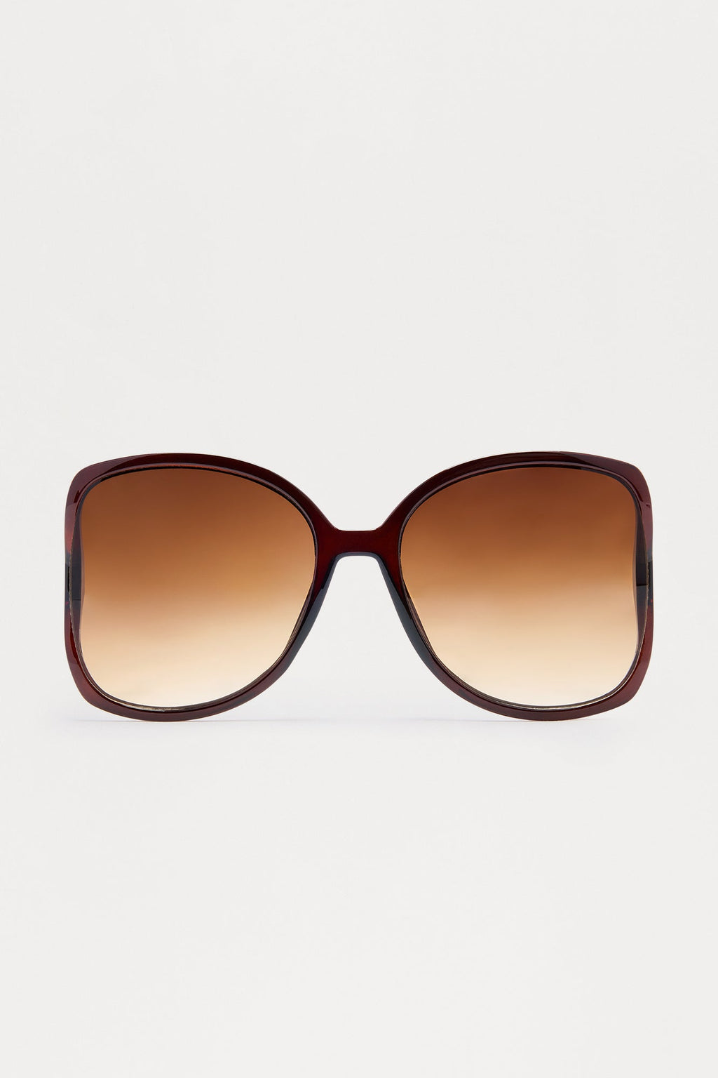 Susanna Sun Round Sunglasses - Dark Brown