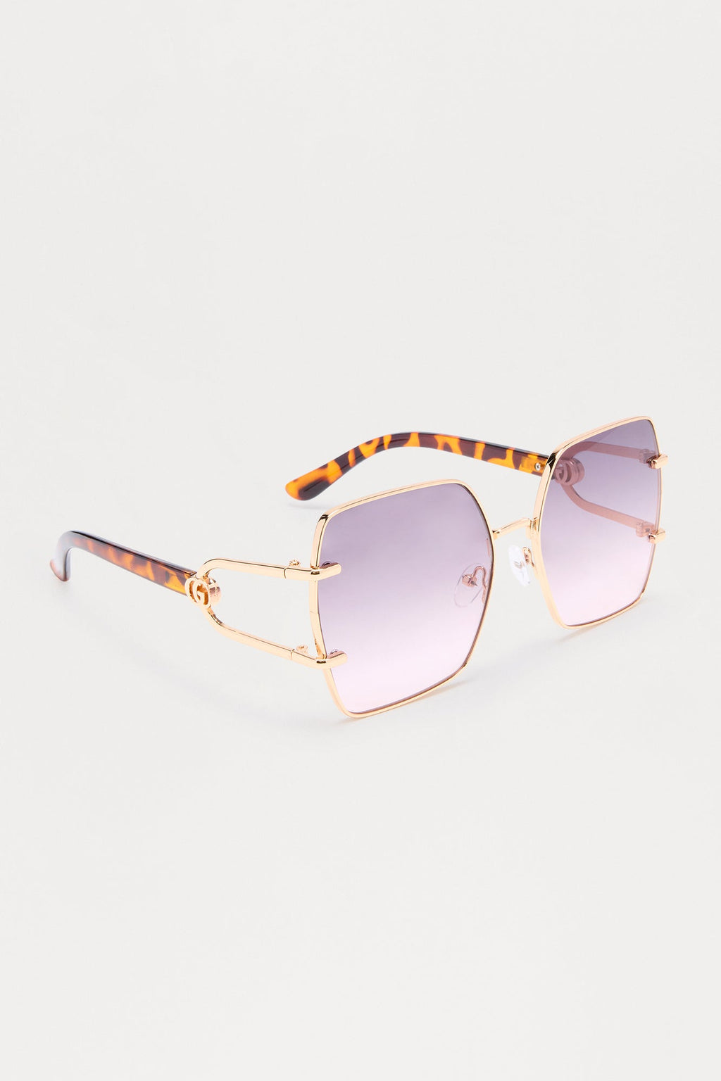 Mozzy Square Sunglasses - Gold/combo