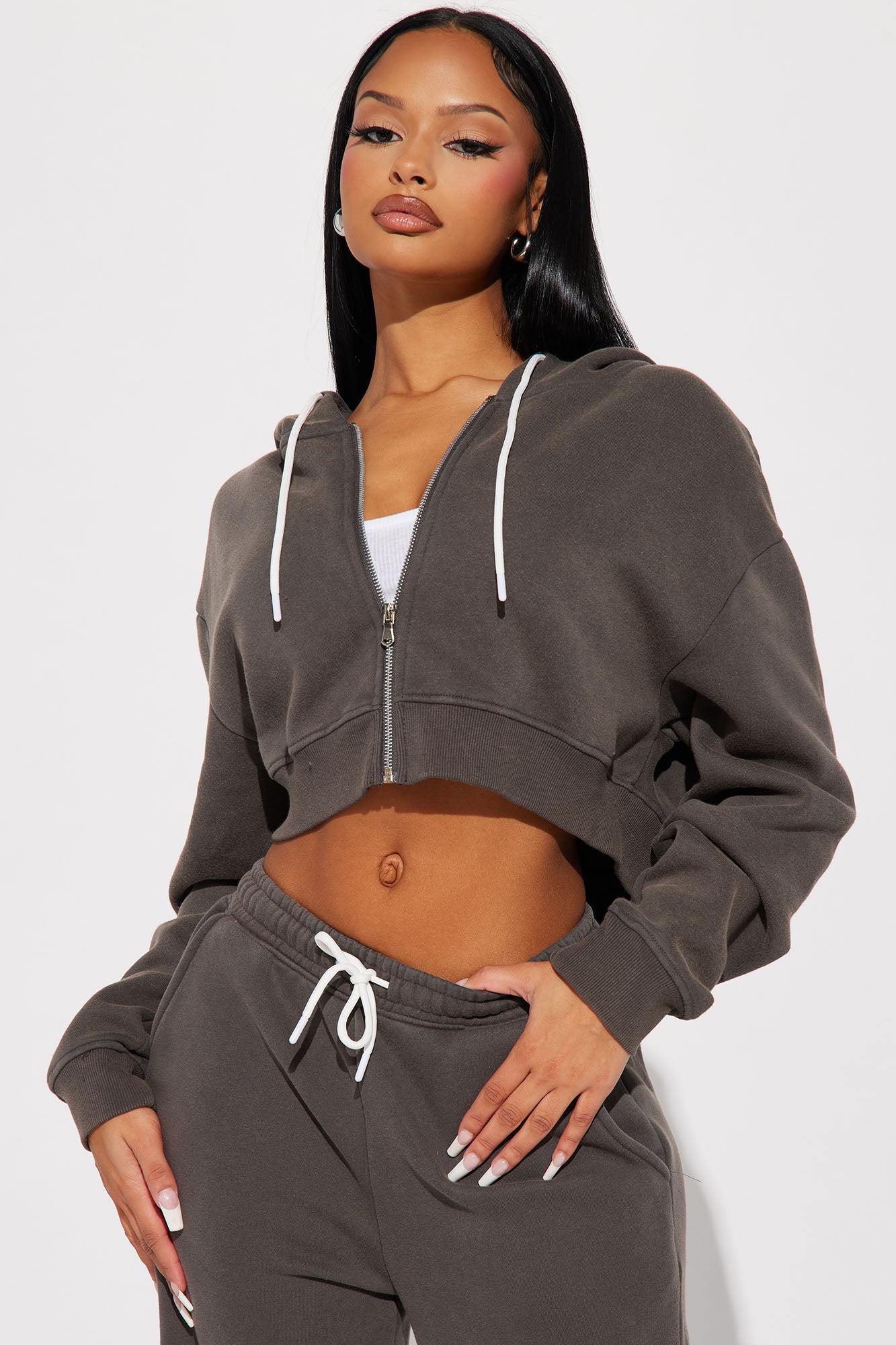 Track Star Vintage Wash Pant Set - Acid Wash