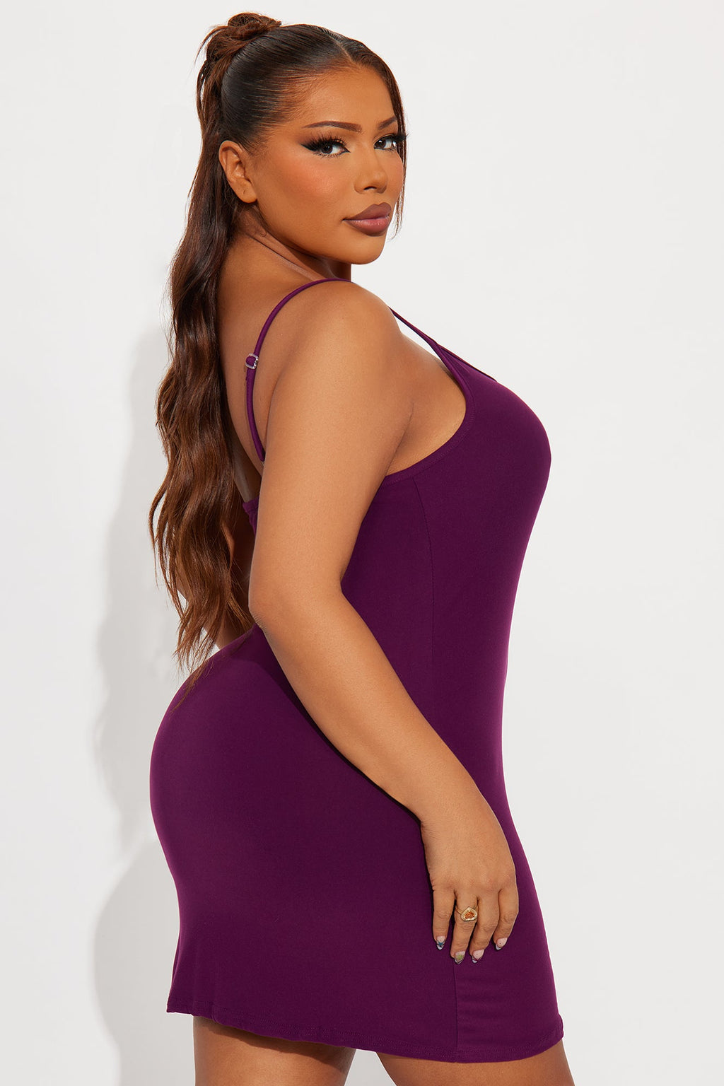 Dreamy Mood PJ Sleep Dress - Purple 