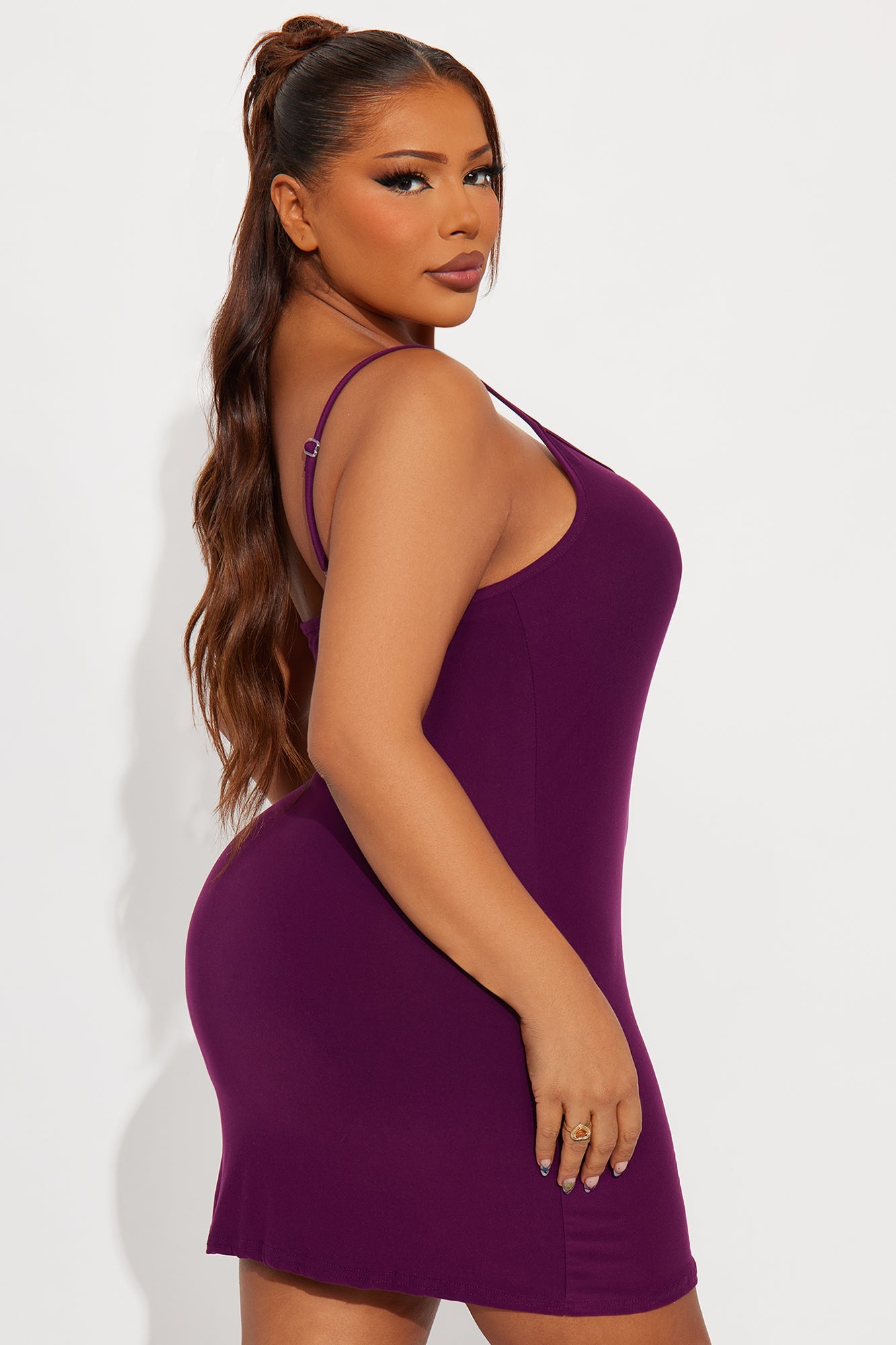 Dreamy Mood PJ Sleep Dress - Purple 