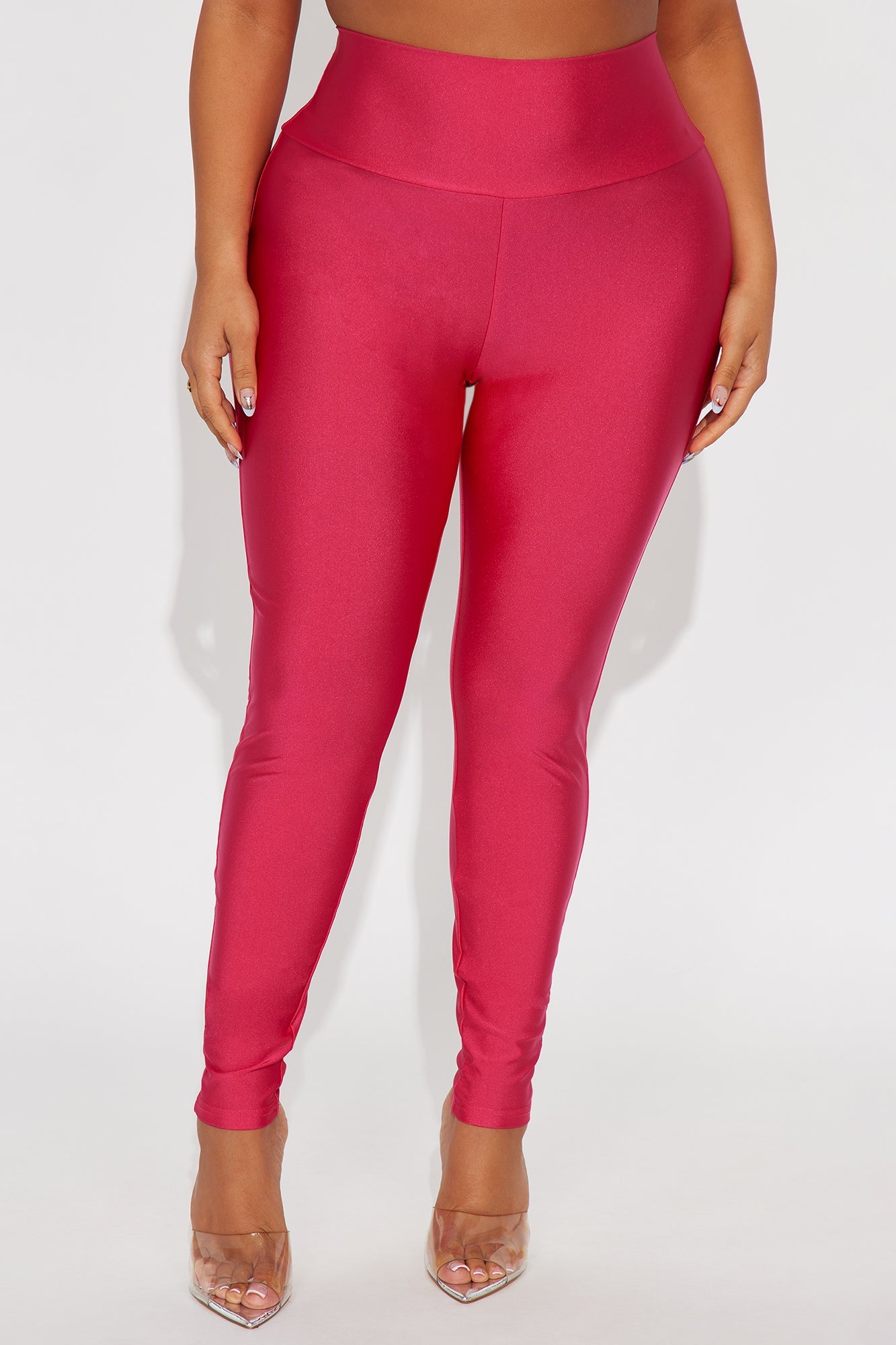 Brianne High Rise Leggings - Magenta