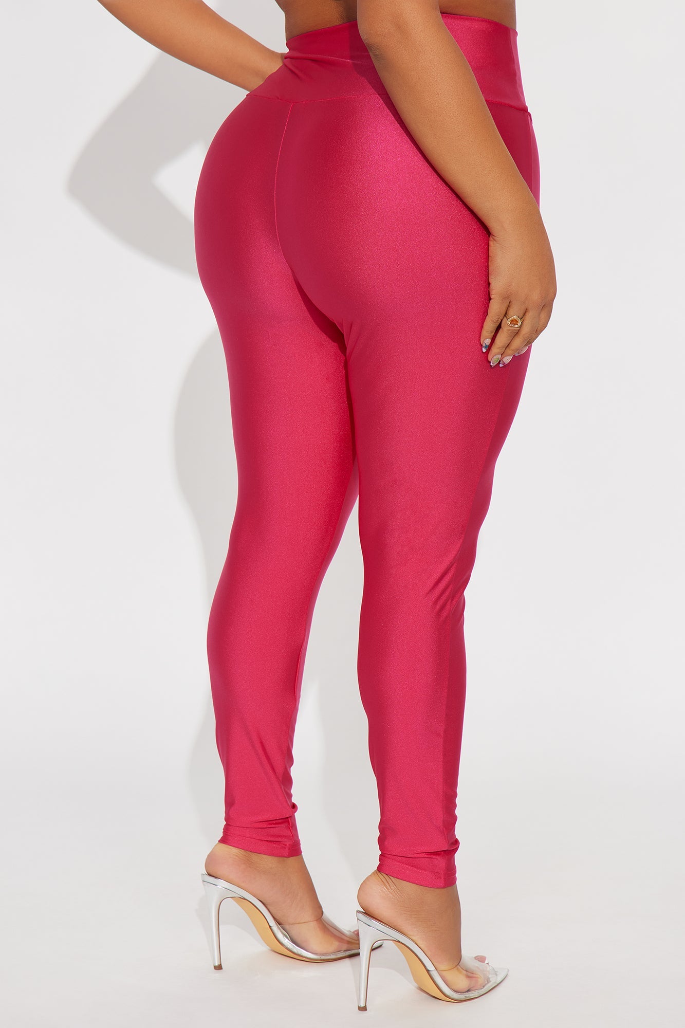 Brianne High Rise Leggings - Magenta