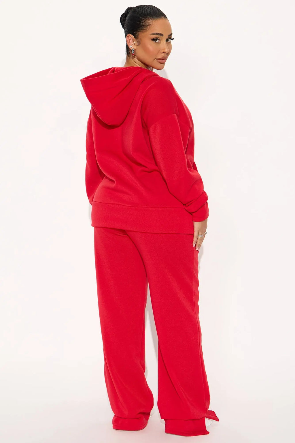 76' Champ Fleece Sweatsuit Set - Red 