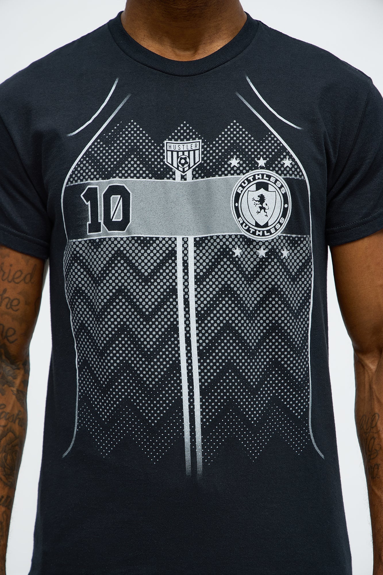 King Captain Short Sleeve Tee - Black