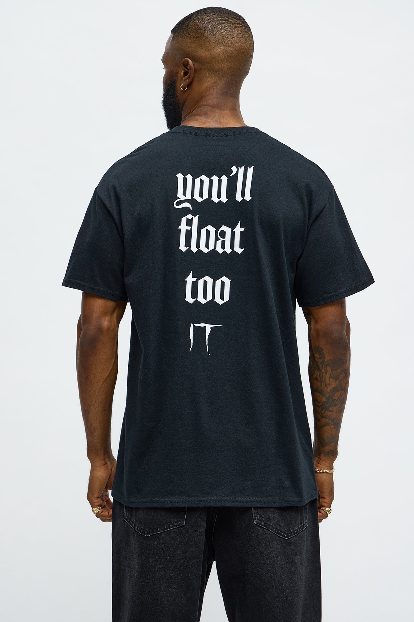 It Pennywise You'll Float Too Short Sleeve Tee - Black