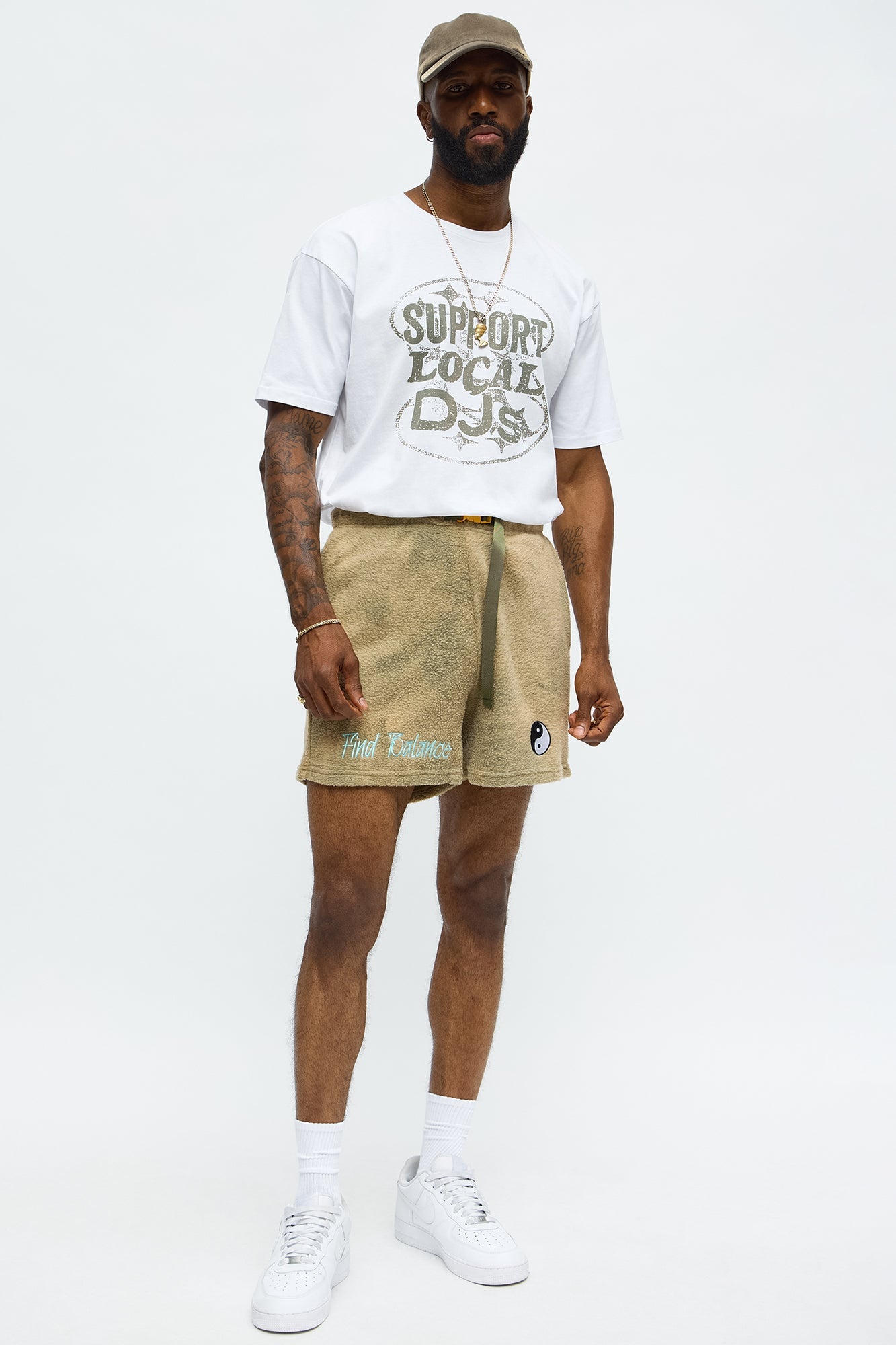 Support Local DJs Short Sleeve Tee - White