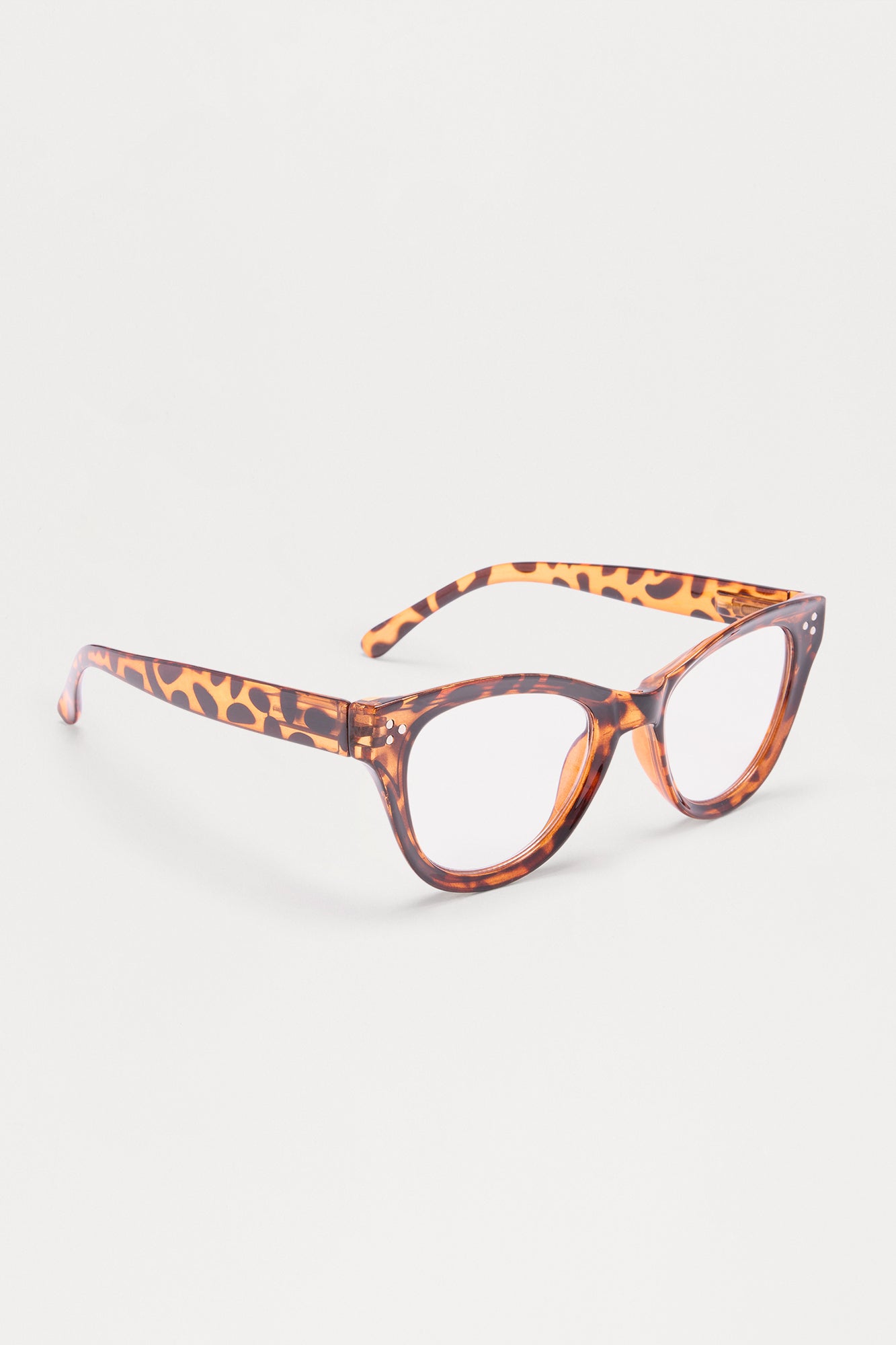 Hot Professor +1.50 Lens Strength Reader Glasses - Tortoise