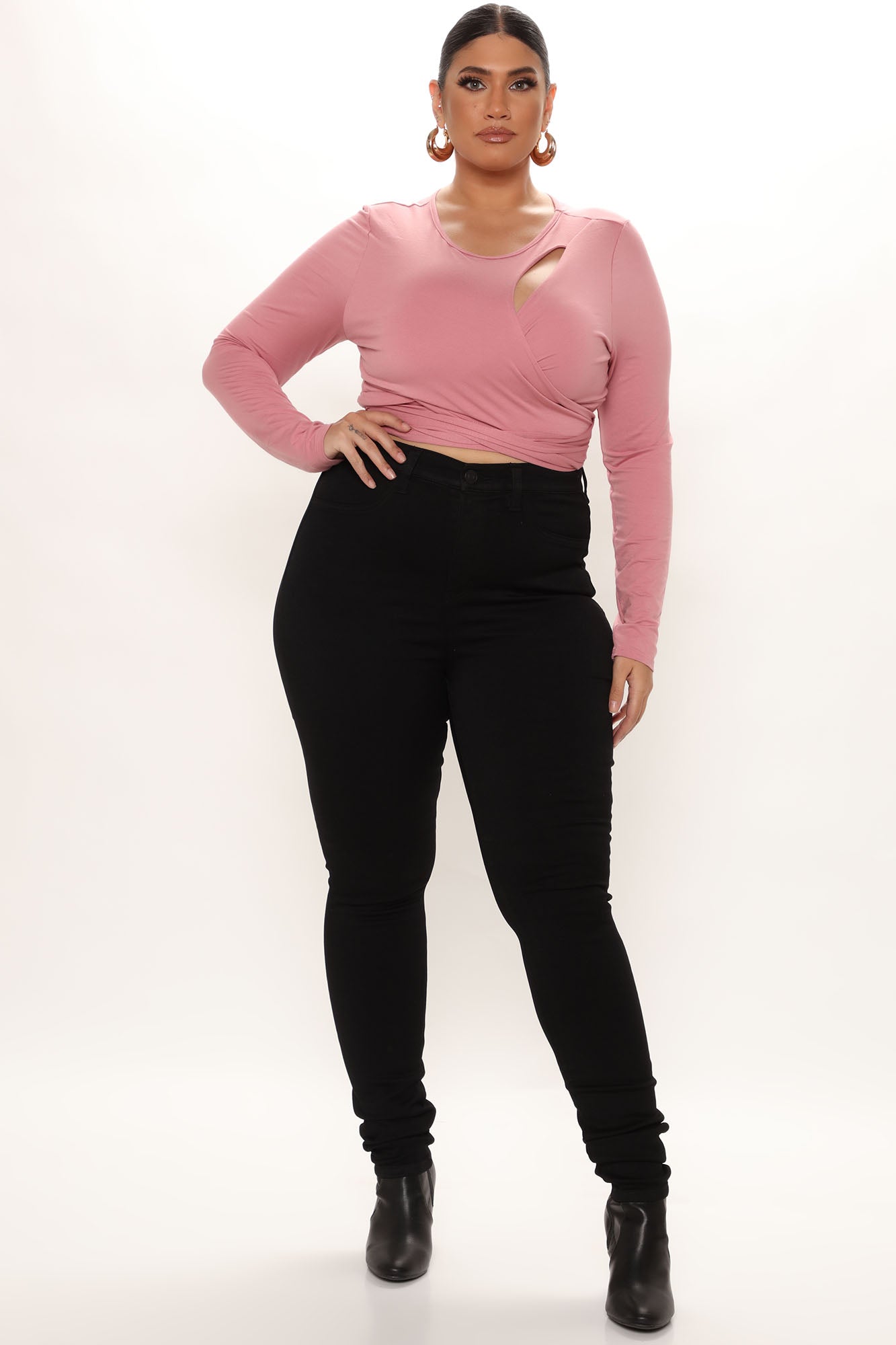 Tall Eva Super Soft Curvy Skinny Jean - Black