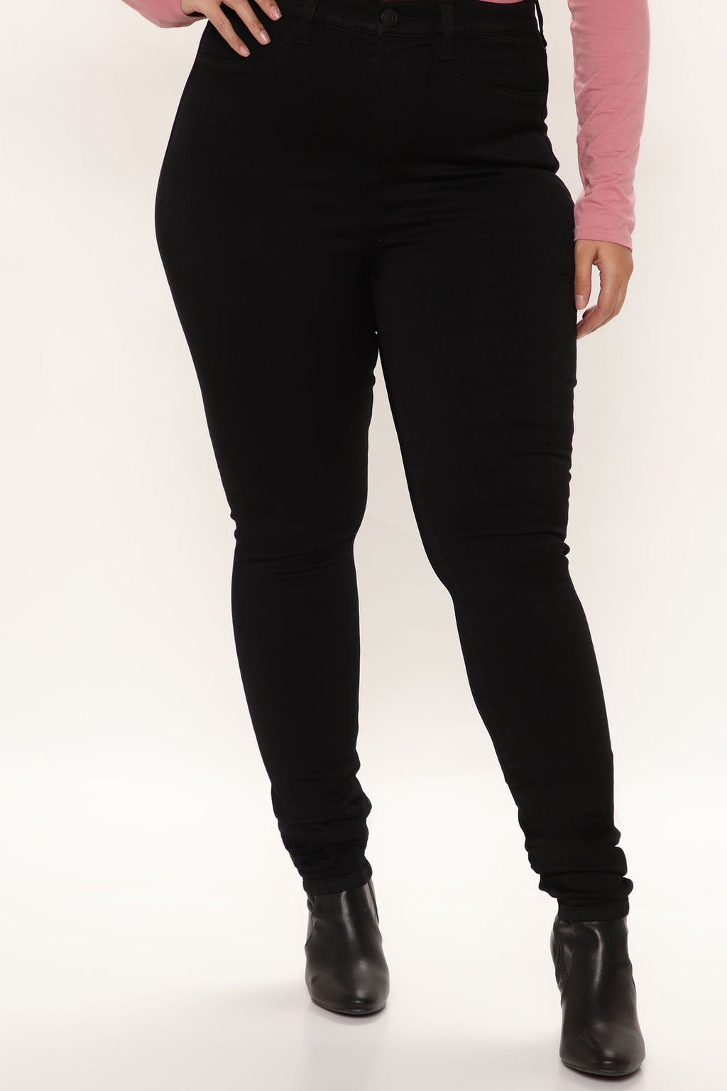 Tall Eva Super Soft Curvy Skinny Jean - Black