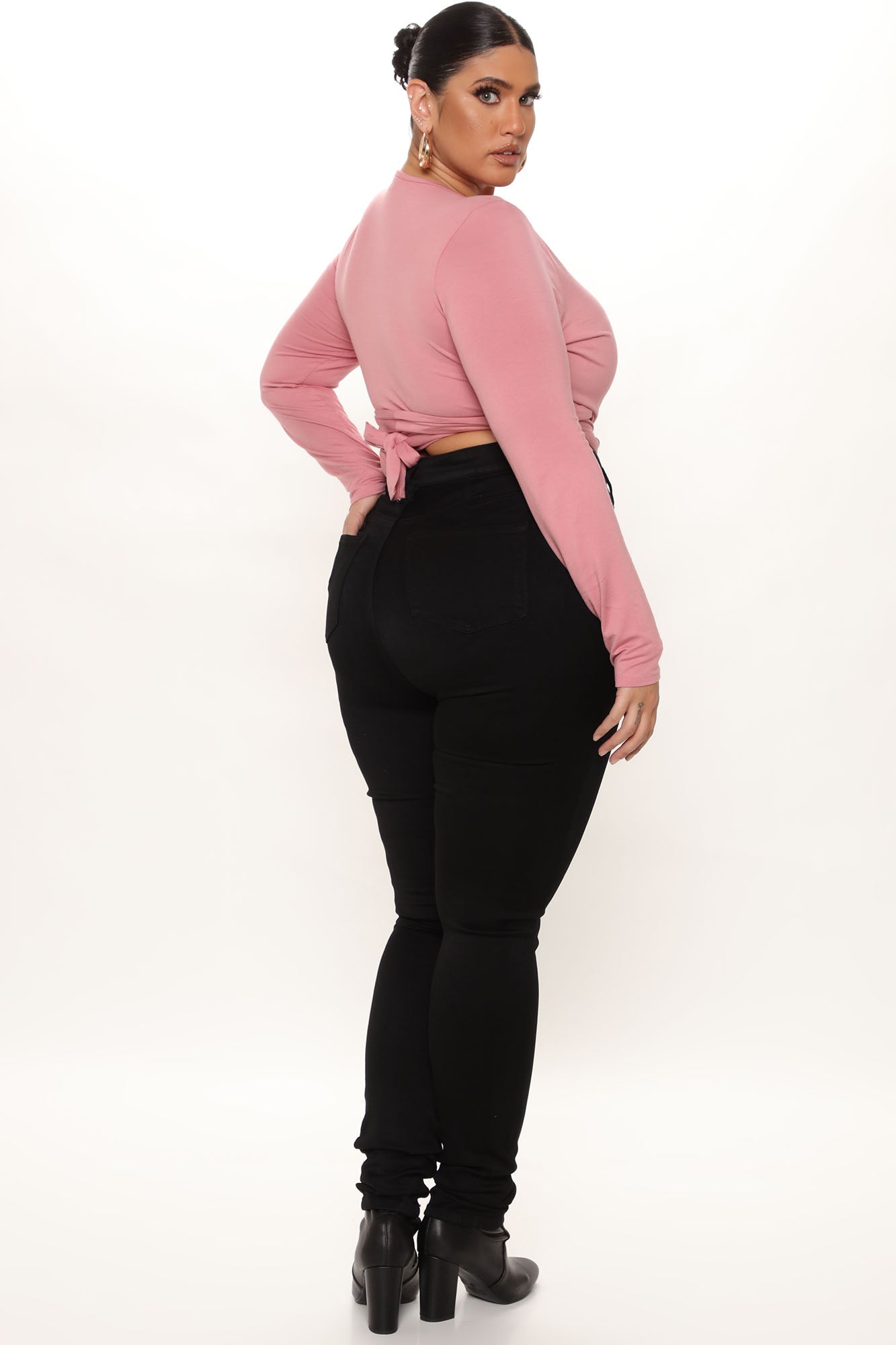 Tall Eva Super Soft Curvy Skinny Jean - Black