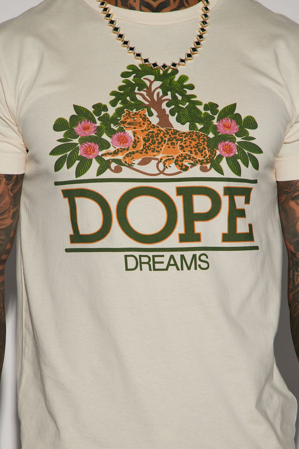 Dope Dreams Short Sleeve Tee - Off White