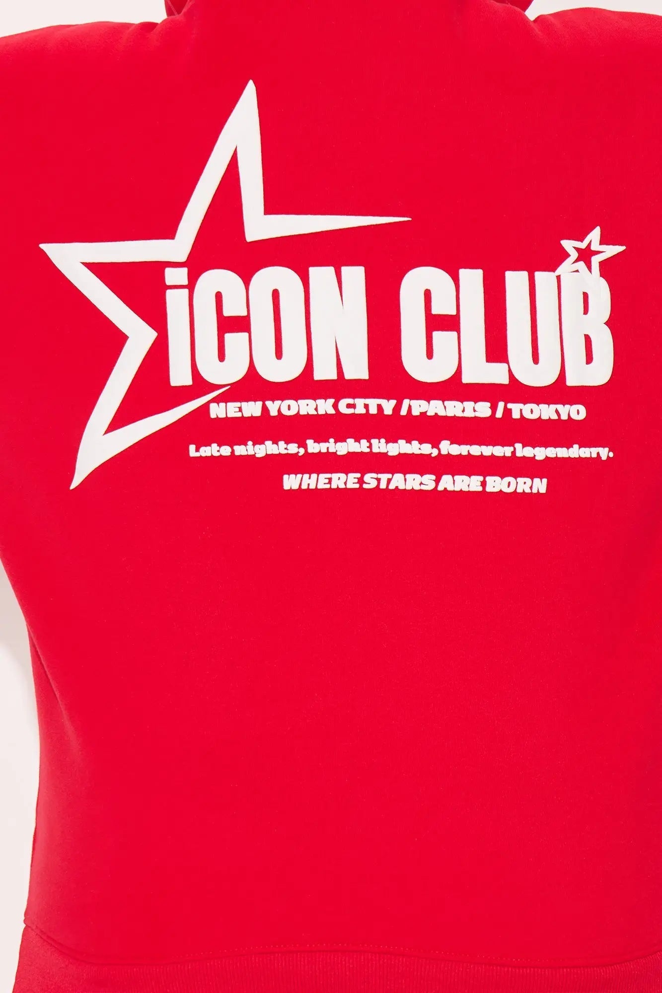 Iconic Club Fleece Pant Set - Red 