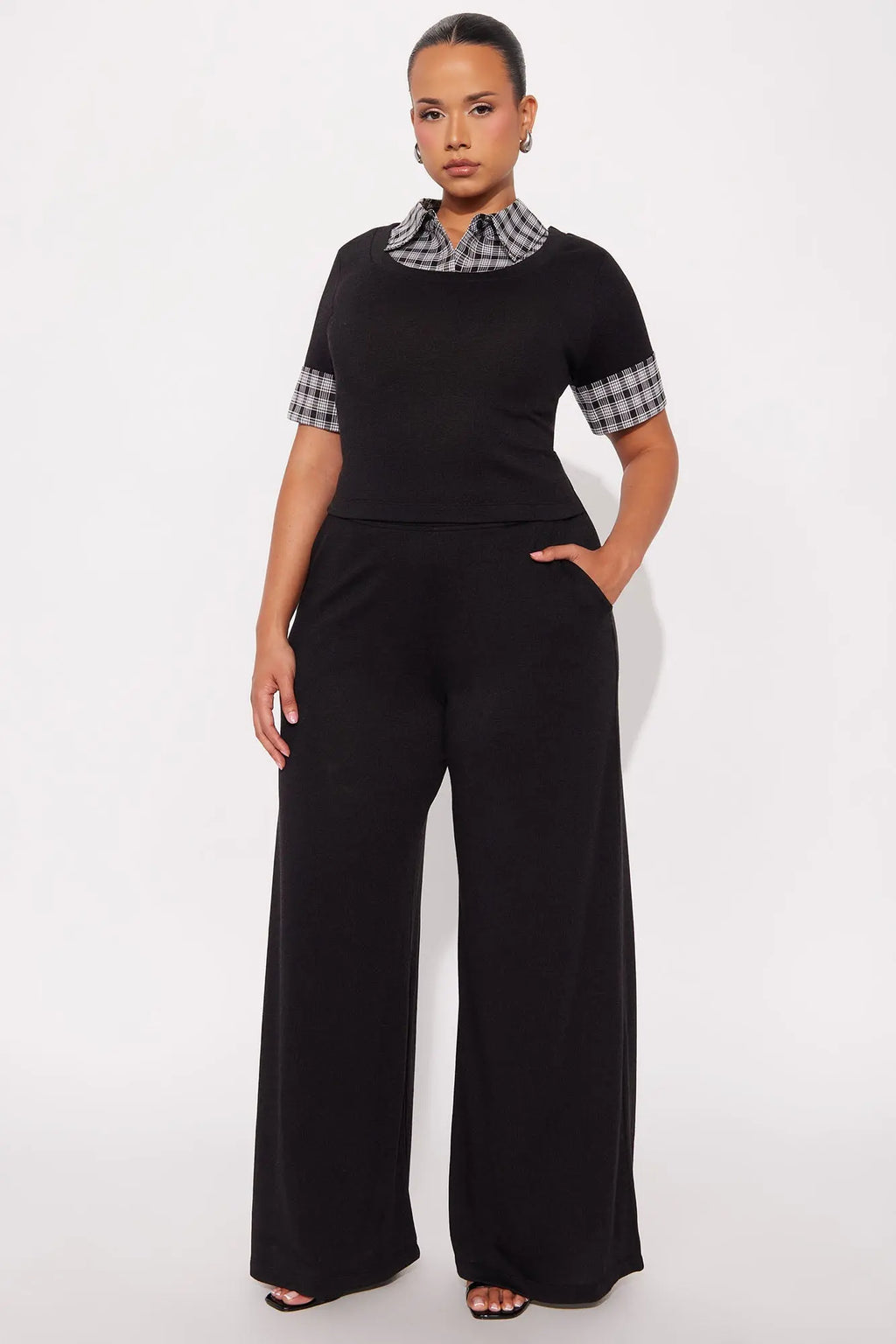 Always Perfect Pant Set - Black 