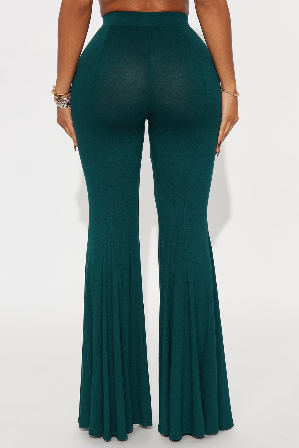 Keep My Secret Flare Pant 32″ - Hunter Green