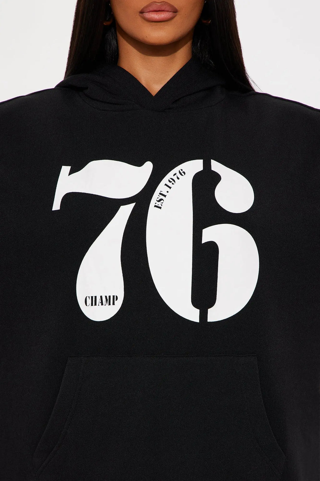 76' Champ Fleece Sweatsuit Set - Black 