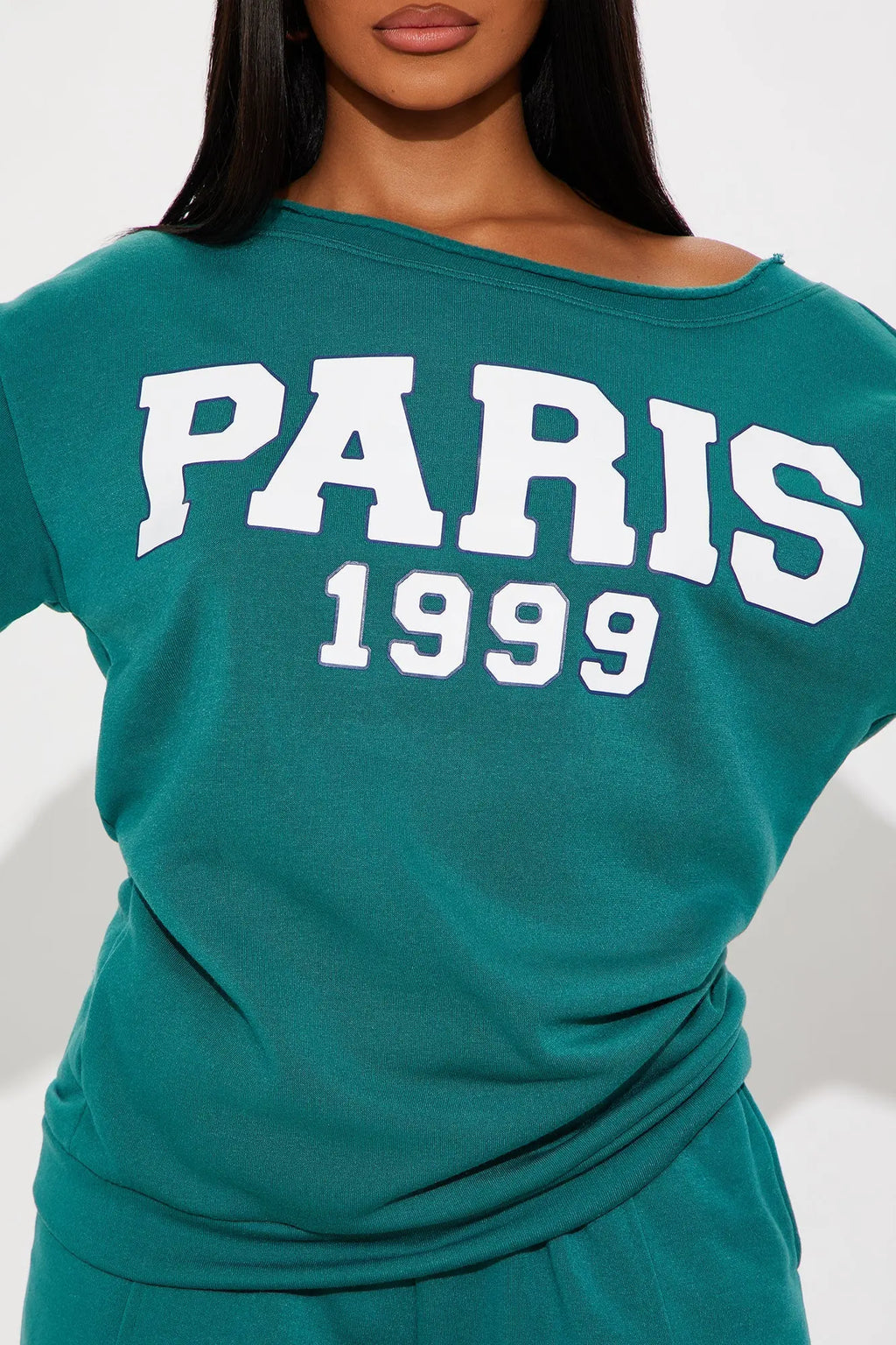 Paris 1999 Fleece Jogger Set - Hunter 