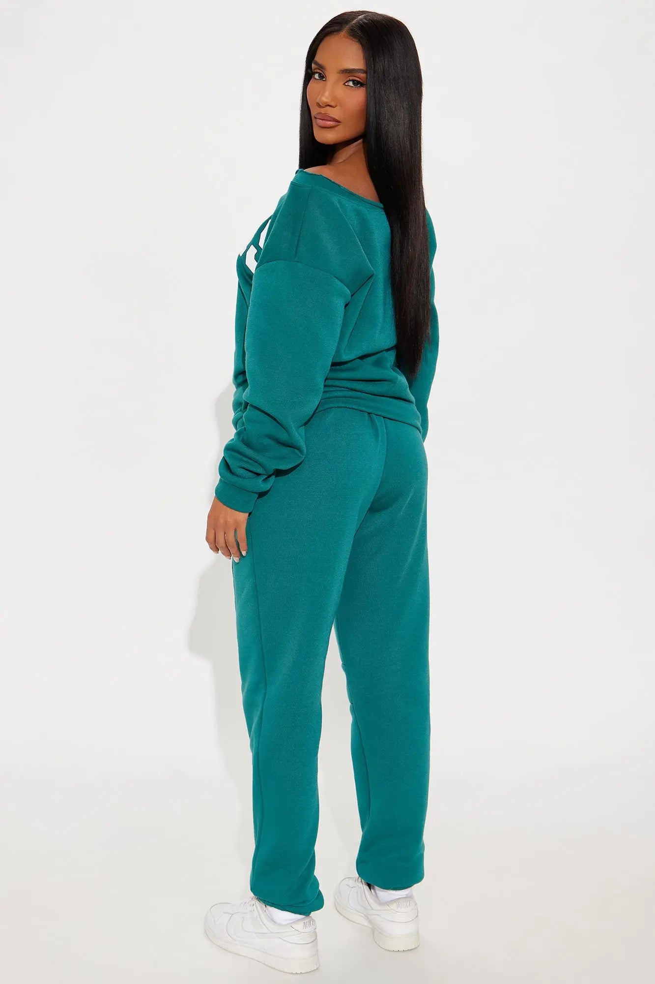 Paris 1999 Fleece Jogger Set - Hunter 